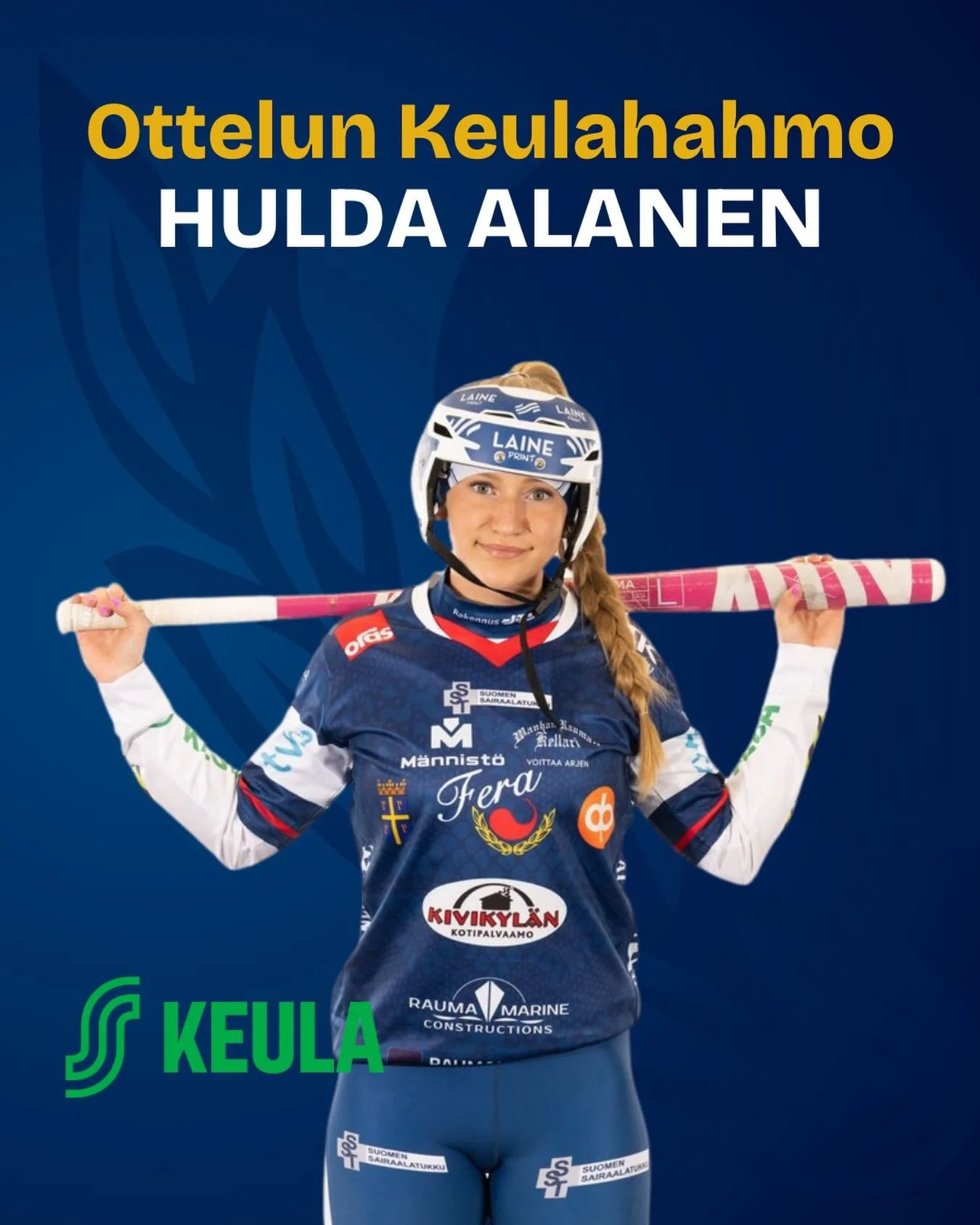 💚Osuuskauppa Keula @osuuskauppakeula palkitsee jokaisessa Feran kotiottelussa ottelun Keulahahmon💚

Ottelun Keulahahmona palkittiin Hulda Alanen! 

Osuuskauppa Keulan S-etukortilla otteluun edullisemmin!

#fera #ferapesis #ferarauma #superpesis