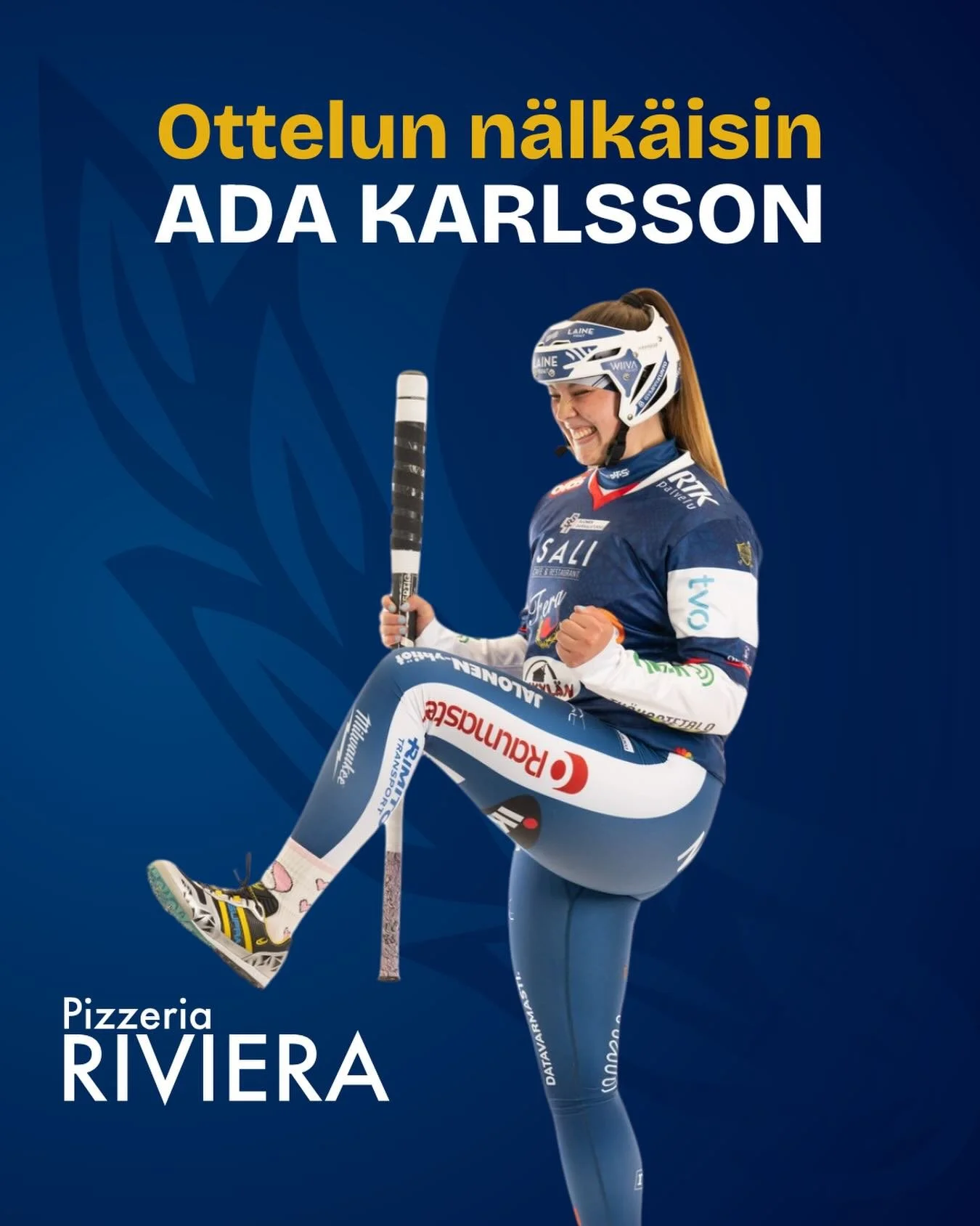 🌟Pizzeria Riviera @pizzeriariviera palkitsee jokaisessa kotiottelussa Feran n&auml;lk&auml;isimm&auml;n pelaajan🌟

N&auml;lk&auml;isimp&auml;n&auml; pelaajana t&auml;n&auml;&auml;n palkitaan huikeaa ly&ouml;ntipeli&auml; pelannut Ada Karlsson!

#fe