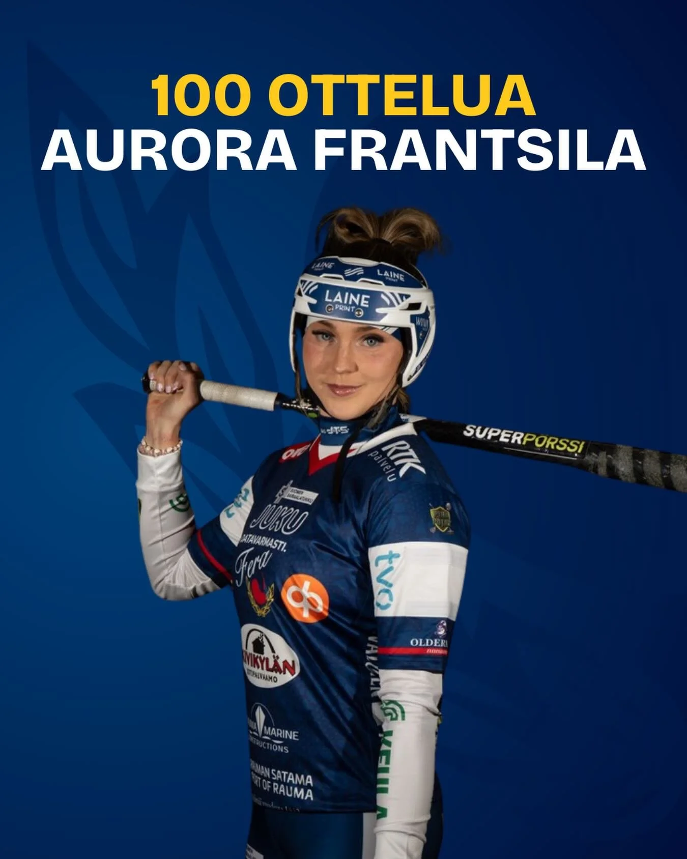 Aurora Frantsila pelasi t&auml;n&auml;&auml;n 100. runkosarjaottelunsa Superpesiksess&auml;!🔥

Onnea Aukku merkkipaalun saavuttamisesta!

#fera #ferapesis #superpesis #ferarauma