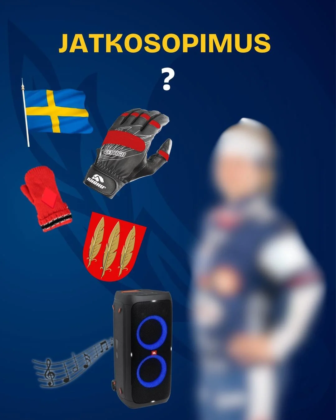 *piip* 𝒋𝒂𝒕𝒌𝒐𝒔𝒐𝒑𝒊𝒎𝒖𝒔!

Niin kenelle? T&auml;m&auml; jatkosopimusta ei admin paljastanutkaan niin helposti🤯

Kuvassa n&auml;kyy kyseiseen pelaajaan liittyvi&auml; vihjeit&auml;. Mihin pelaajaan kyseiset vihjeet voisivat viitata?🤔

Kerro k