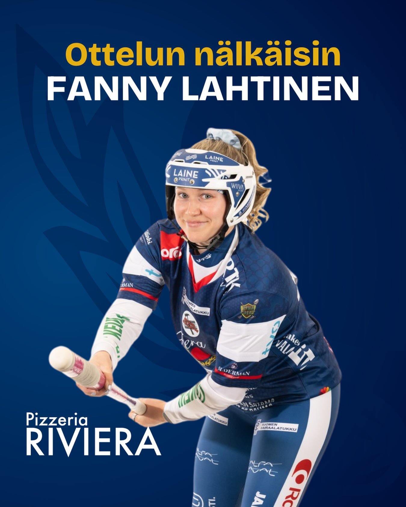 🌟Pizzeria Riviera @pizzeriariviera palkitsee jokaisessa kotiottelussa Feran n&auml;lk&auml;isimm&auml;n pelaajan🌟

N&auml;lk&auml;isimp&auml;n&auml; pelaajana t&auml;n&auml;&auml;n palkitaan Fanny Lahtinen!

#fera #ferapesis #ferarauma #superpesis