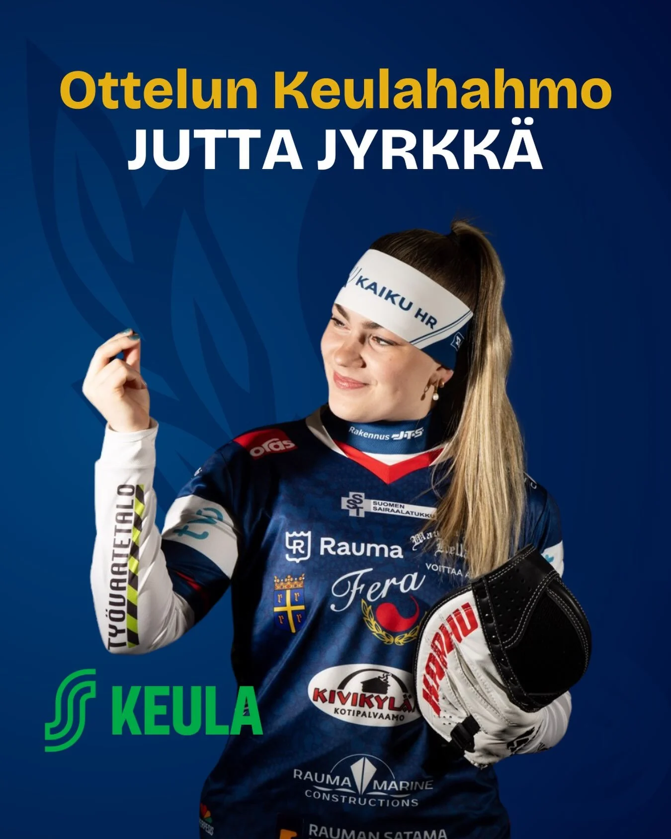 💚Osuuskauppa Keula @osuuskauppakeula palkitsee jokaisessa Feran kotiottelussa ottelun Keulahahmon💚

Ottelun Keulahahmona palkittiin Jutta Jyrkk&auml;! 

Osuuskauppa Keulan S-Etukortilla otteluun edullisemmin!

#fera #ferapesis #ferarauma #superpesi