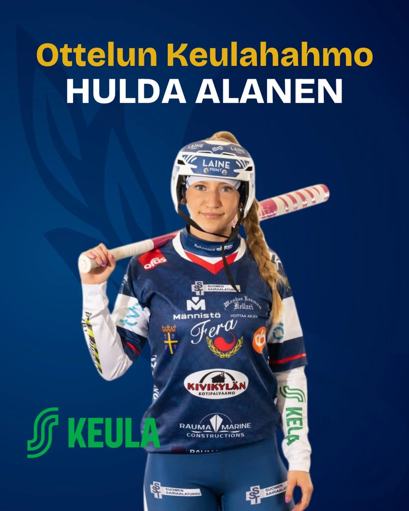 💚Osuuskauppa Keula @osuuskauppakeula palkitsee jokaisessa Feran kotiottelussa ottelun Keulahahmon💚

Ottelun Keulahahmona palkittiin Hulda Alanen! 

Osuuskauppa Keulan S-Etukortilla otteluun edullisemmin!

#fera #ferapesis #ferarauma #superpesis