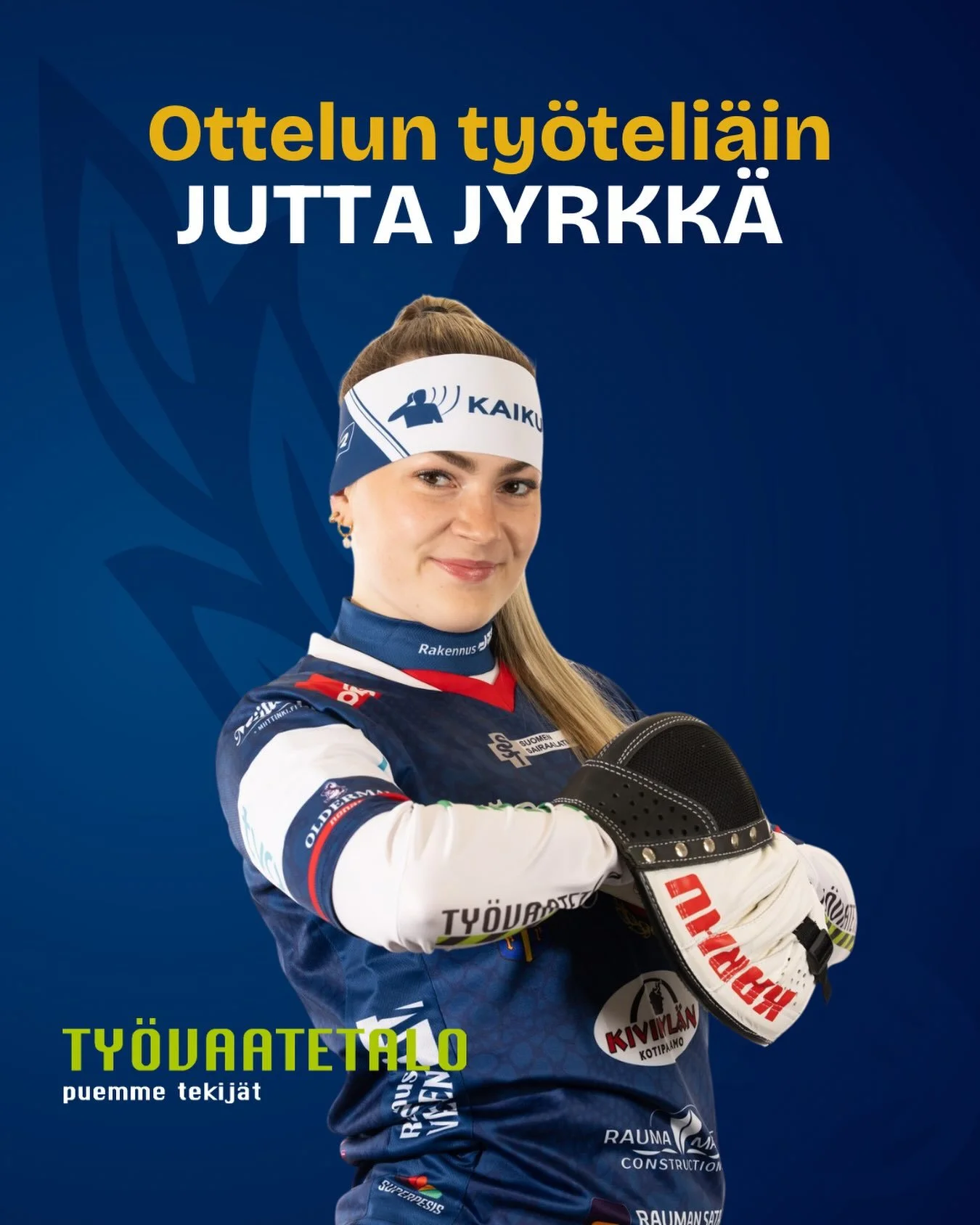 🛠️Ty&ouml;vaatetalo @tyovaatetalo palkitsee jokaisessa kotiottelussa Feran ty&ouml;teli&auml;imm&auml;n pelaajan🛠️

Ottelun ty&ouml;teli&auml;imp&auml;n&auml; pelaajana palkitaan Jutta Jyrkk&auml;! 

#fera #ferapesis #ferarauma #superpesis