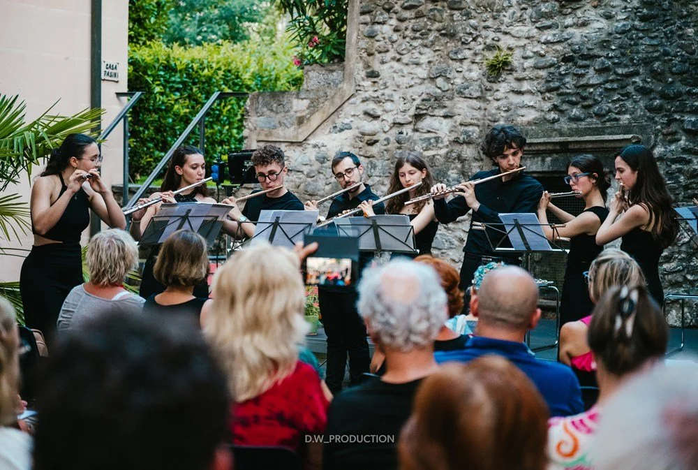 Ensemble di flauti della classe di Andrea Oliva
