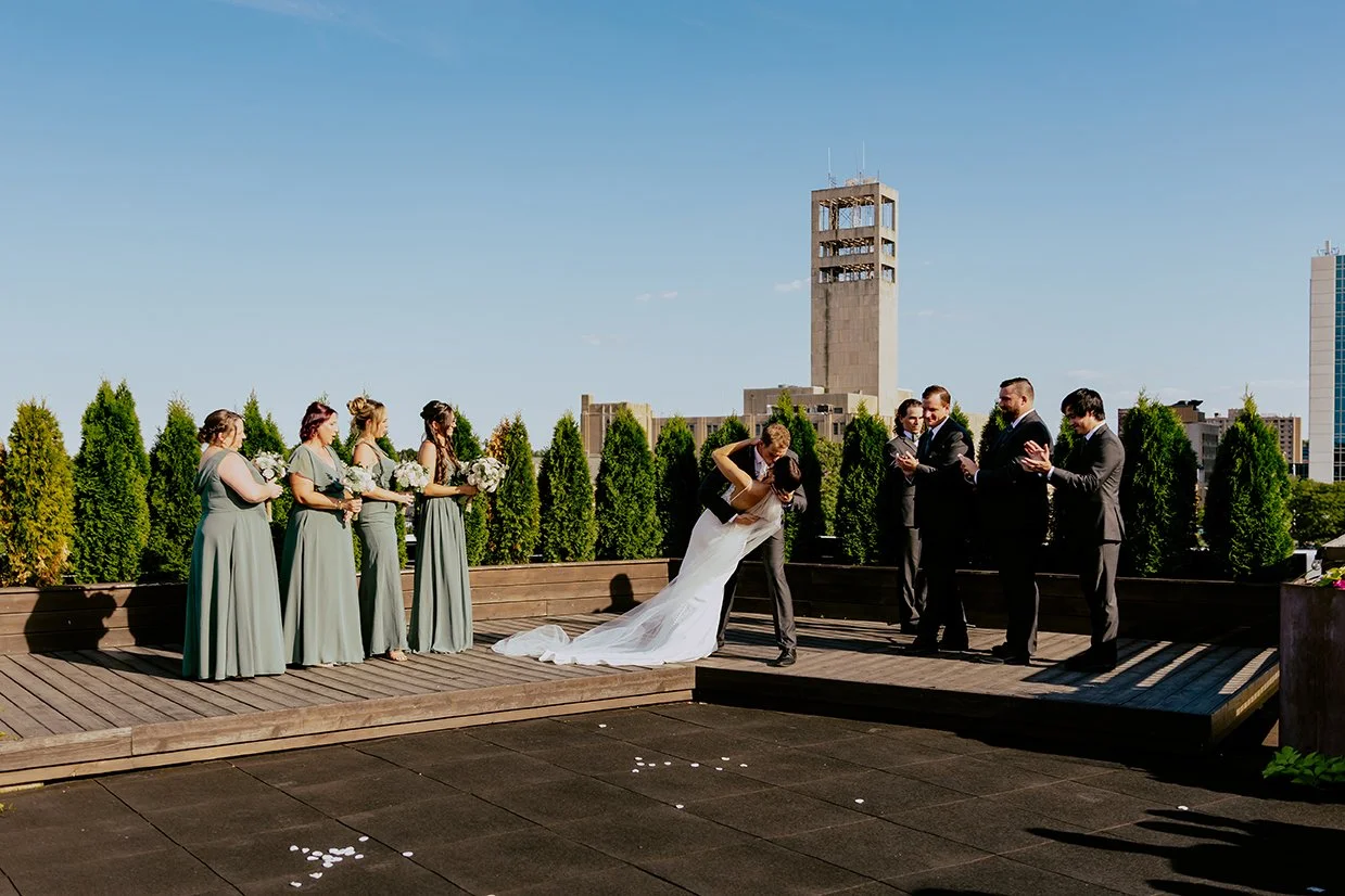 Rooftop Wedding Pontiac, Michigan Batch No. 154