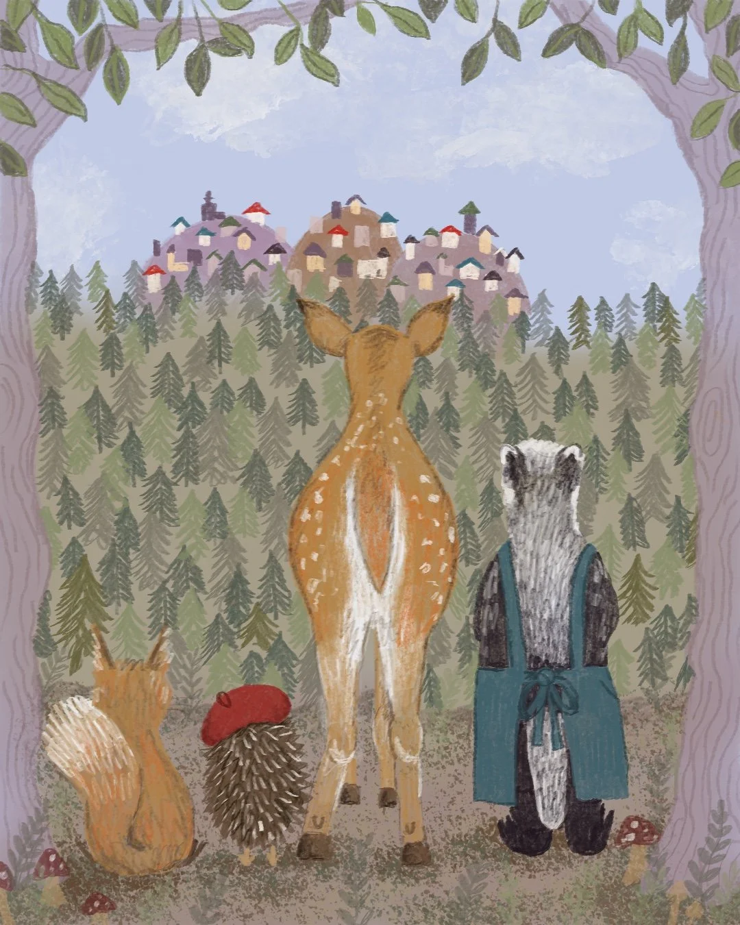Meet the residents of Lantern Wood (and why they live in my head)