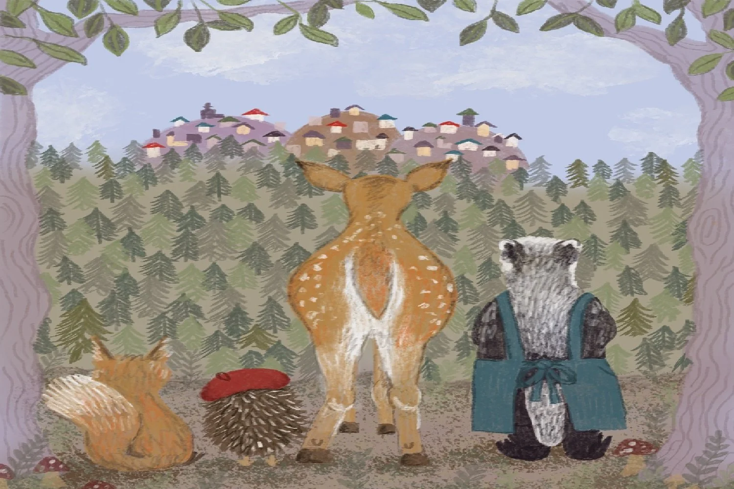 Meet the residents of Lantern Wood (and why they live in my head)