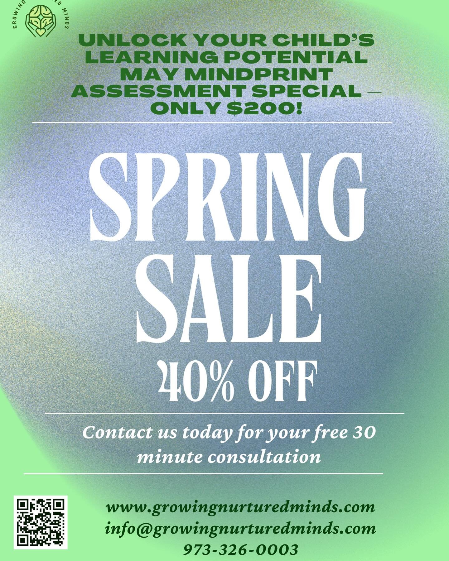 Unlock your child&rsquo;s learning potential this May with our Mindprint Assessment Special &ndash; only $200!
Normally $350, this brain-based, online assessment identifies how your child learns best by measuring key cognitive skills like working mem