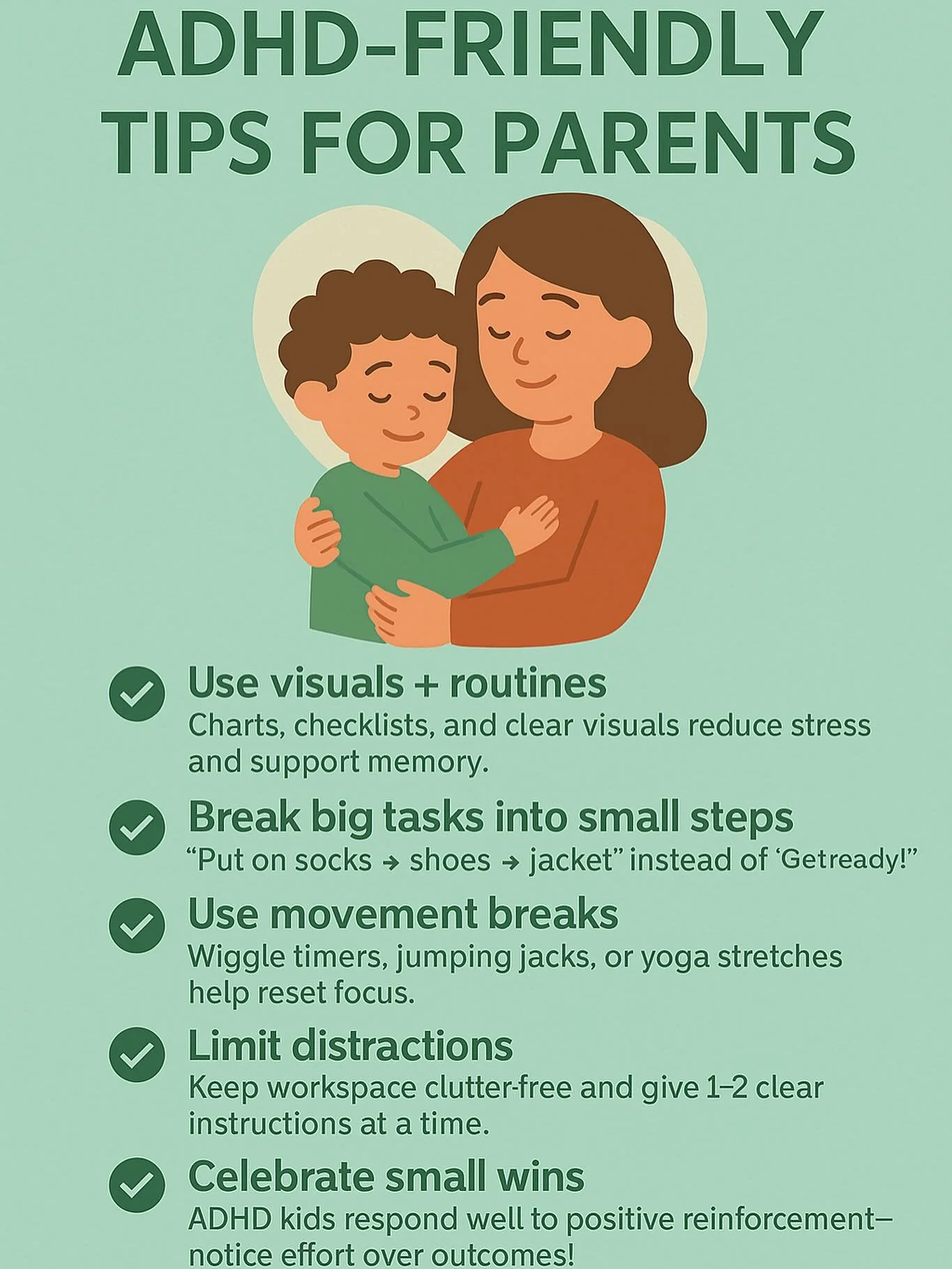 💚 Parenting a child with ADHD?
You&rsquo;re not alone&mdash;and you&rsquo;re doing better than you think.
Kids with ADHD aren&rsquo;t trying to be difficult. Their brains are just wired differently&mdash;and that means they need support that&rsquo;s