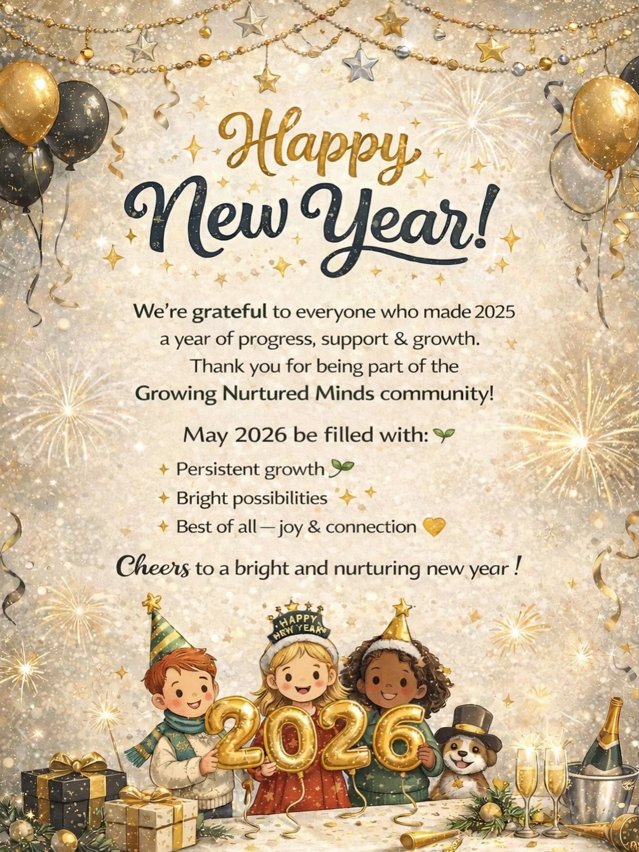 ✨🎆 Hello, 2026! 🎆✨

As we welcome a brand-new year, we&rsquo;re taking a moment to reflect with gratitude on 2025 &mdash; a year filled with growth, resilience, and meaningful progress.

To our families, students, and community: thank you for trust
