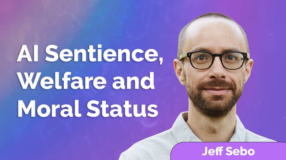 Jeff Sebo: AI Sentience, Welfare and Moral Status 