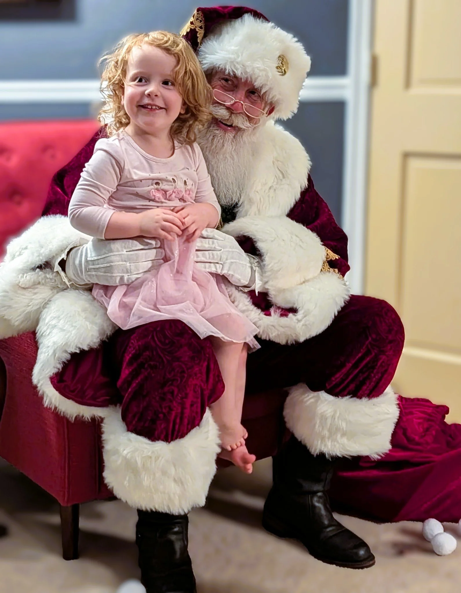 Seaside Santa Home Visit