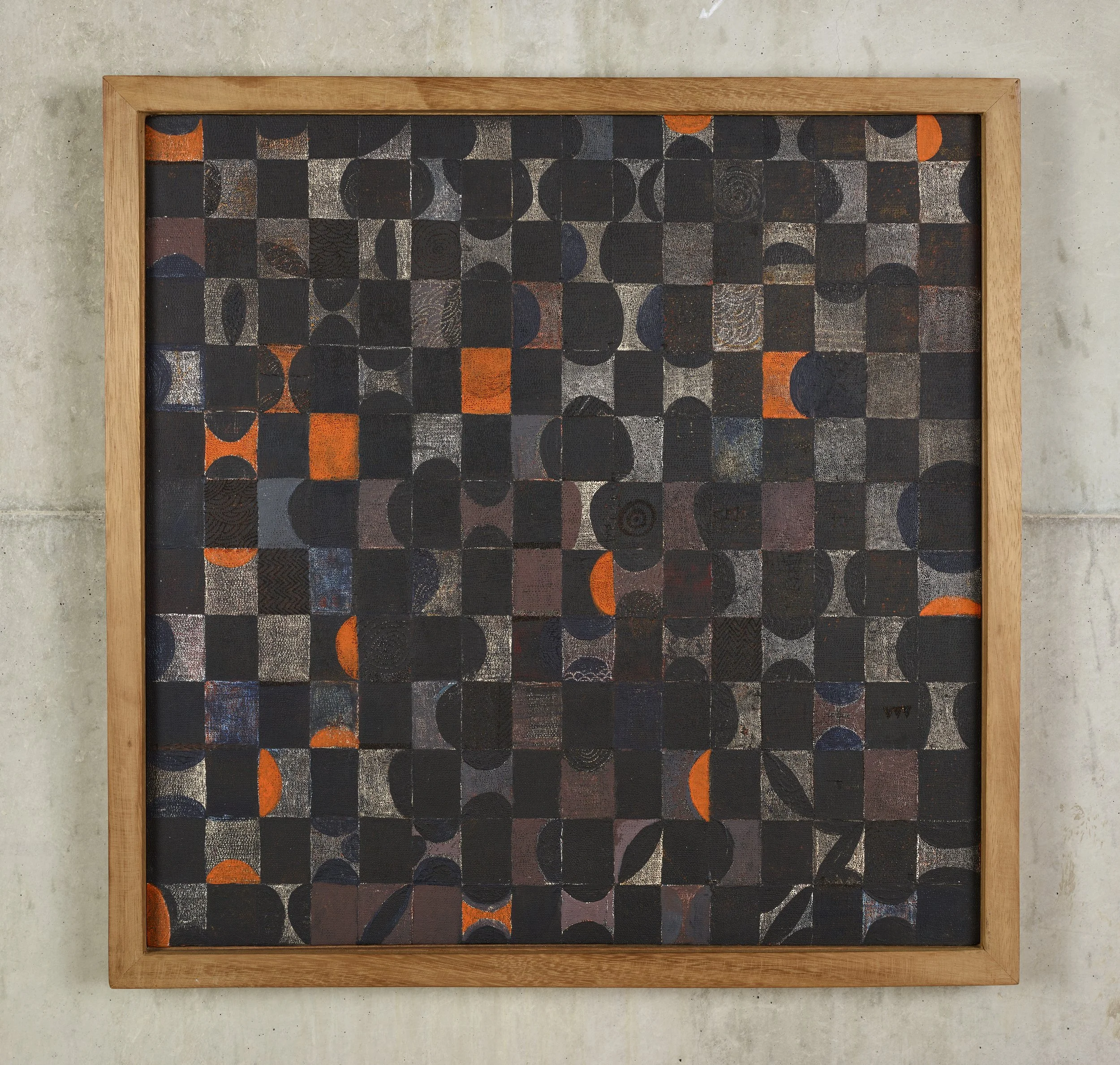 Mixed media on wood
50 x 50 cm