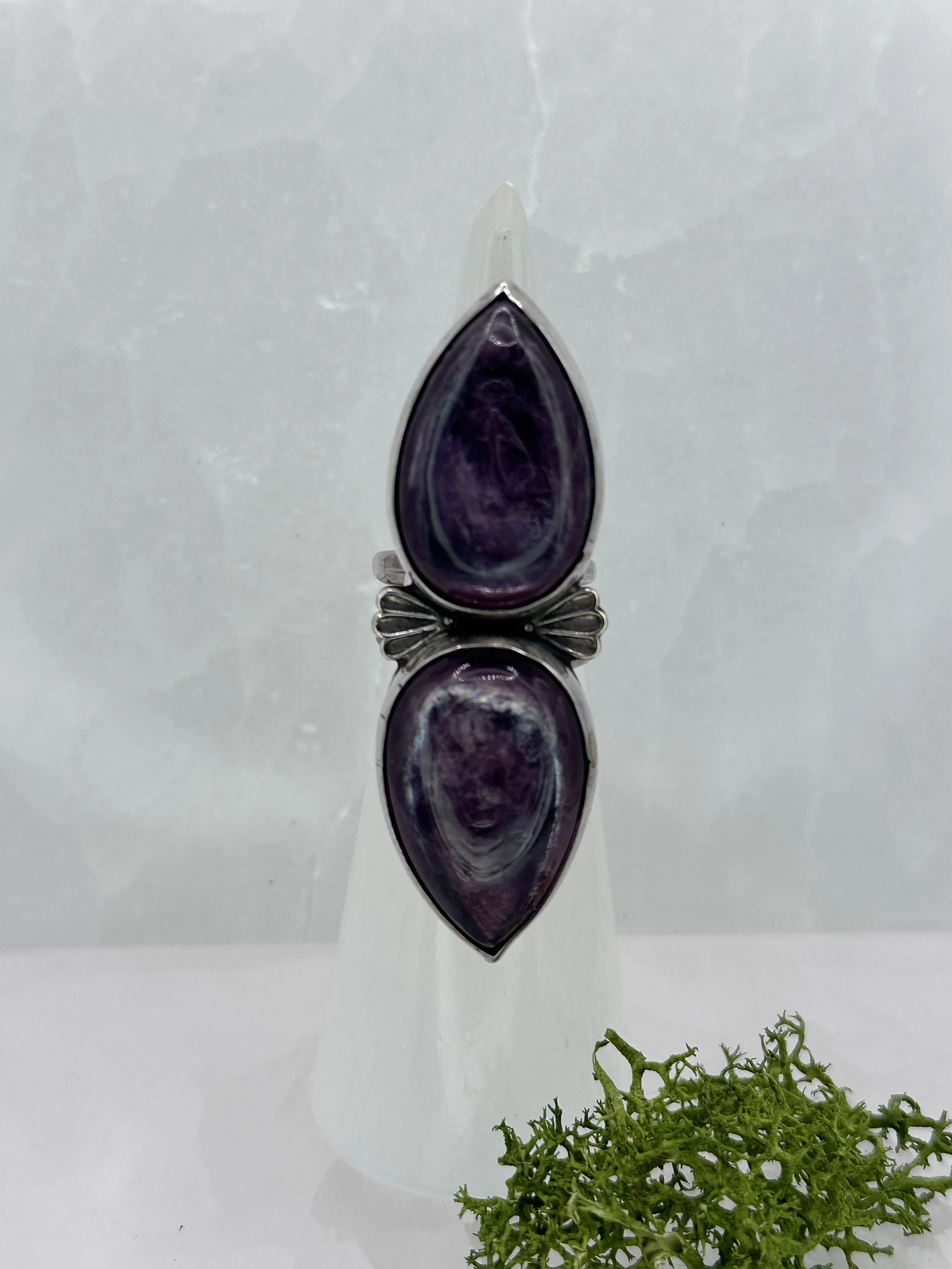 Lepidolite Ring