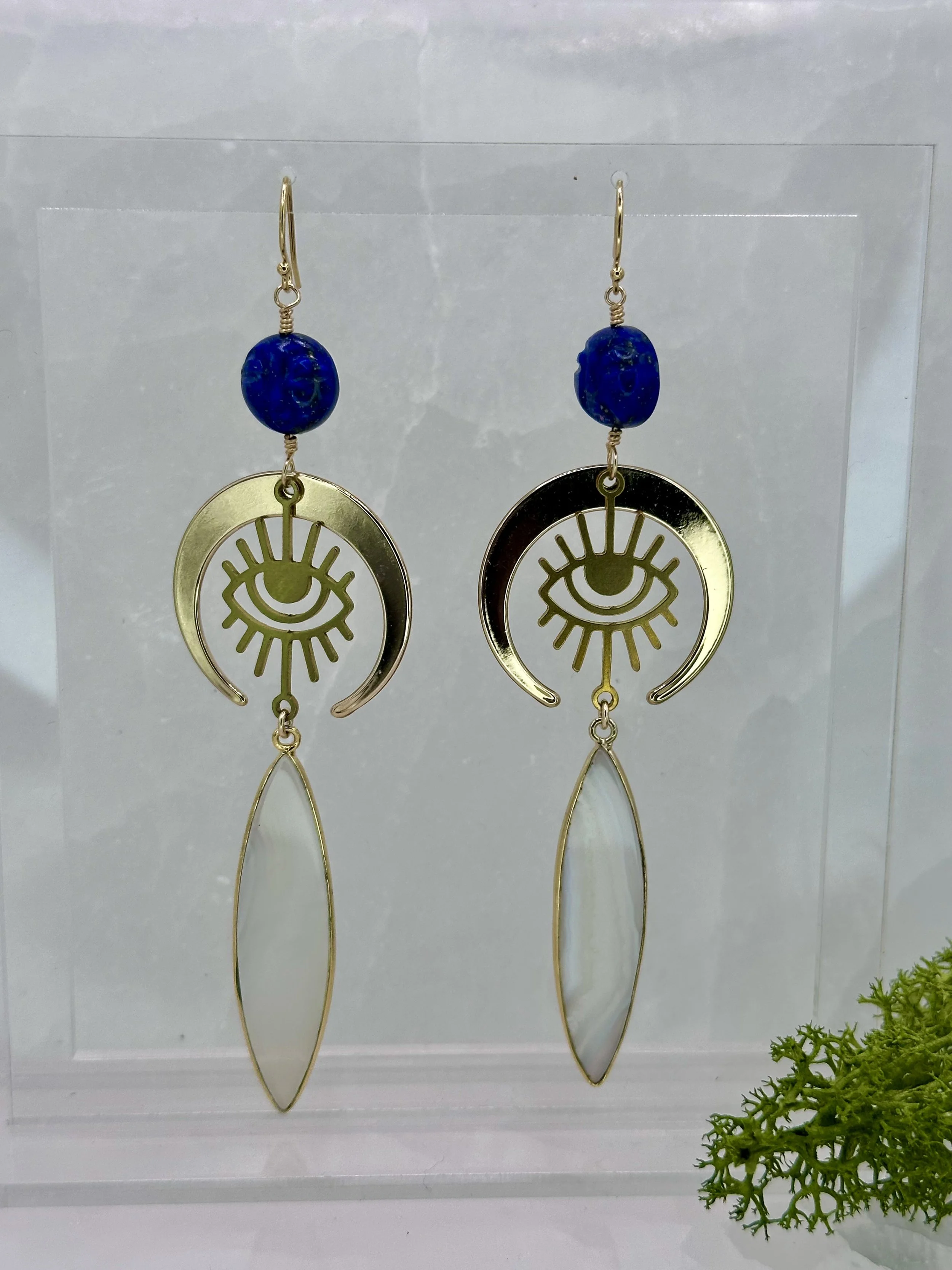 Lapis & Agate Goddess Drops