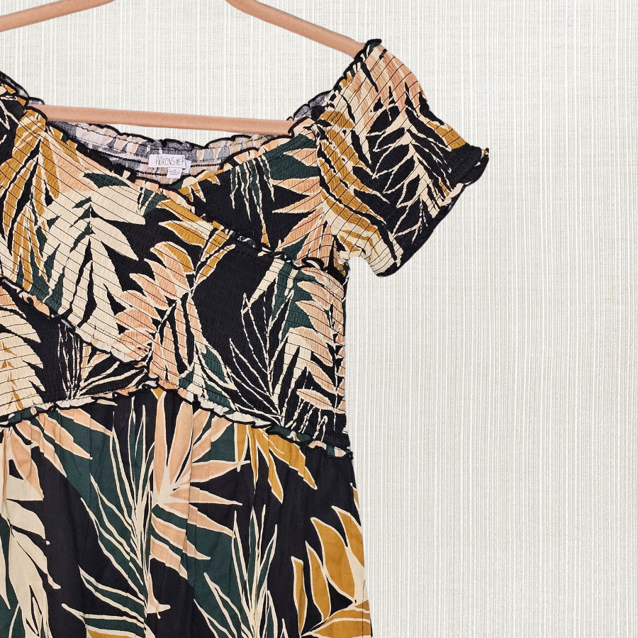 Tropical Print Jumper