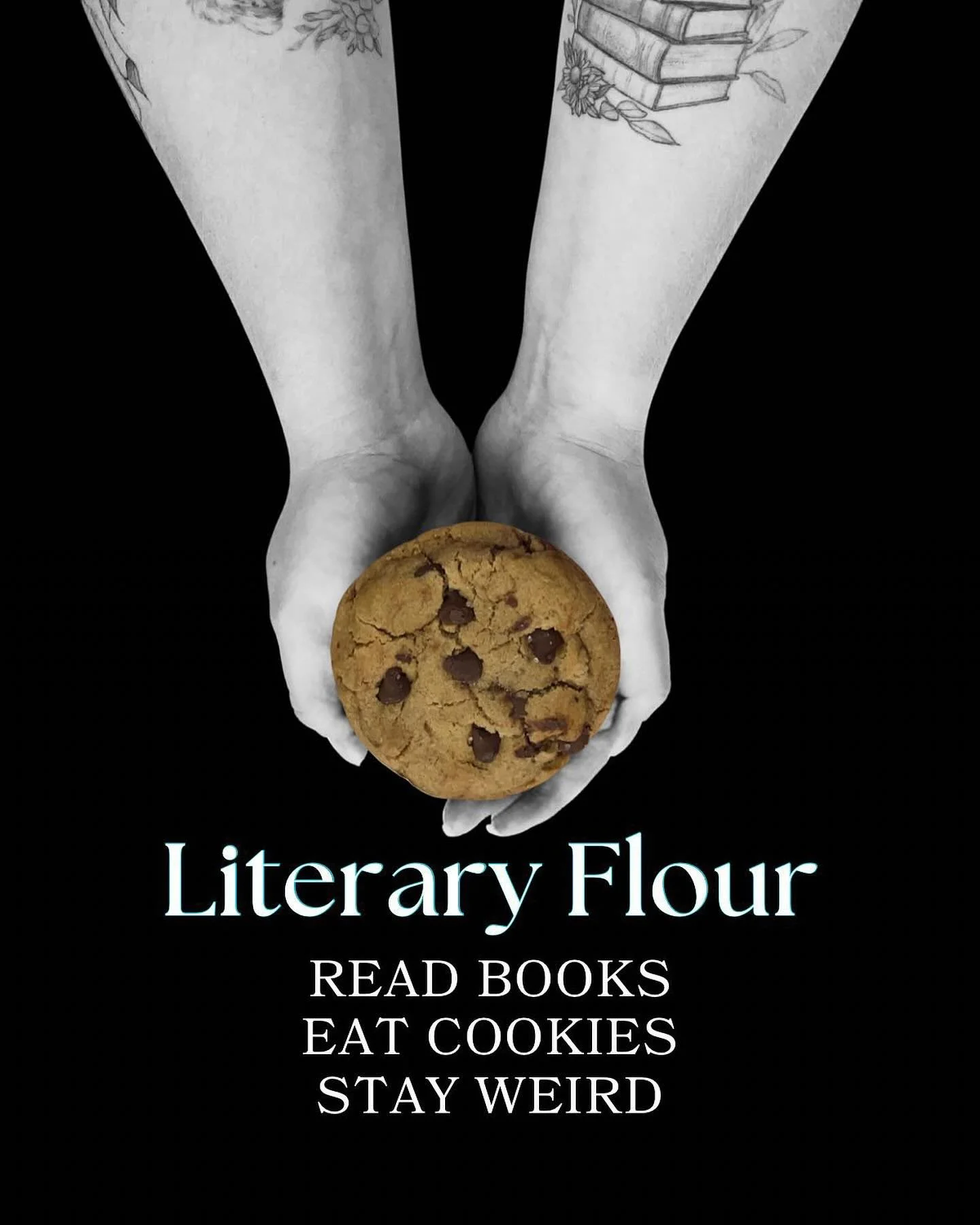 Ya&rsquo;ll - we are SO excited to welcome back Literary Flour for our Halloween Market and Movie this Friday! Literary Flour makes book-themed goodies and they are DELICIOUS! I had one of the blueberry muffin cookies at our Twilight event and it was