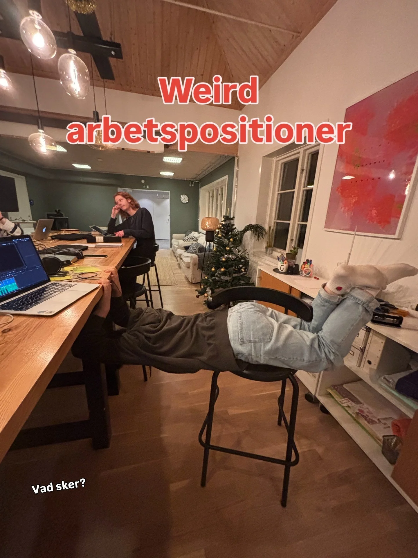 H&auml;r p&aring; NG-kontoret t&auml;nker vi p&aring; ✨ergonomin✨