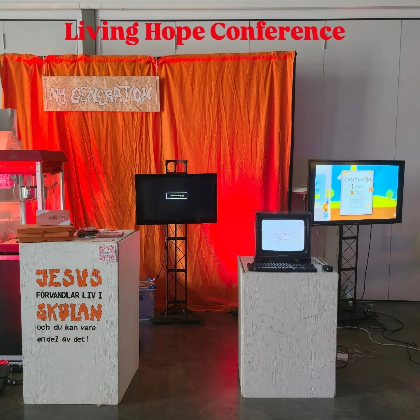Vi maxade p&aring; Living Hope conference o hade en superh&auml;rlig montring!! &Auml;r detta n&aring;got du &auml;r taggad p&aring; att g&ouml;ra?? S&ouml;k team&aring;ret vettja!!