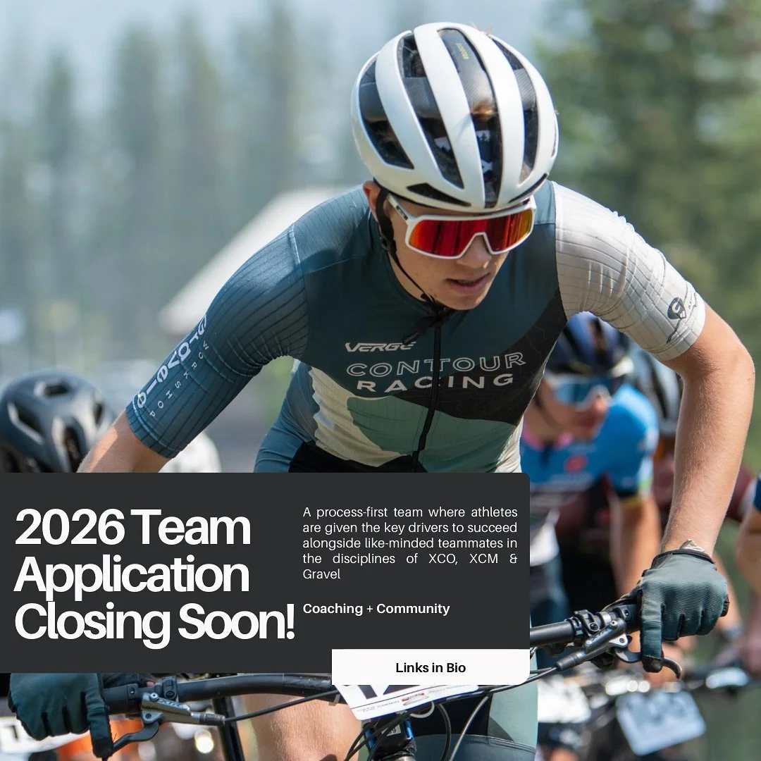 Only one week left! Applications for Contour Racing’s 2026 season close August 29.
This is your chance to join a team built on process, growth, and performance—on and off the bike. With only 15 spots on the roster, don’t miss out.