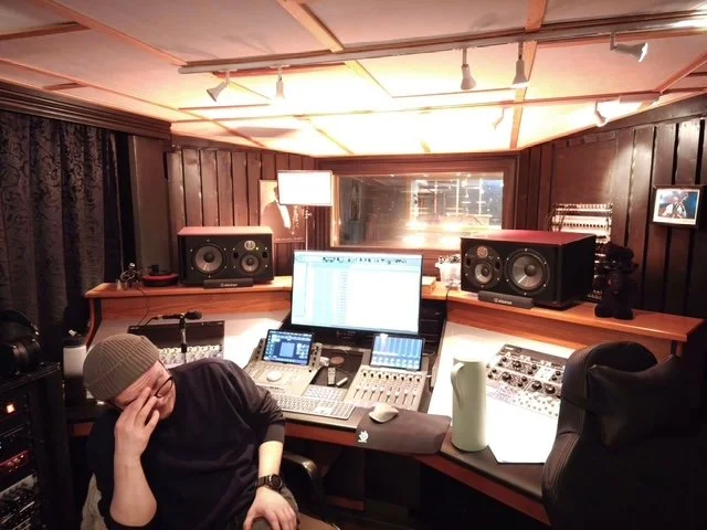 Innspilling i studio på Norwegian Sound med Peter Michelsen bak spakene 24.02.2025
