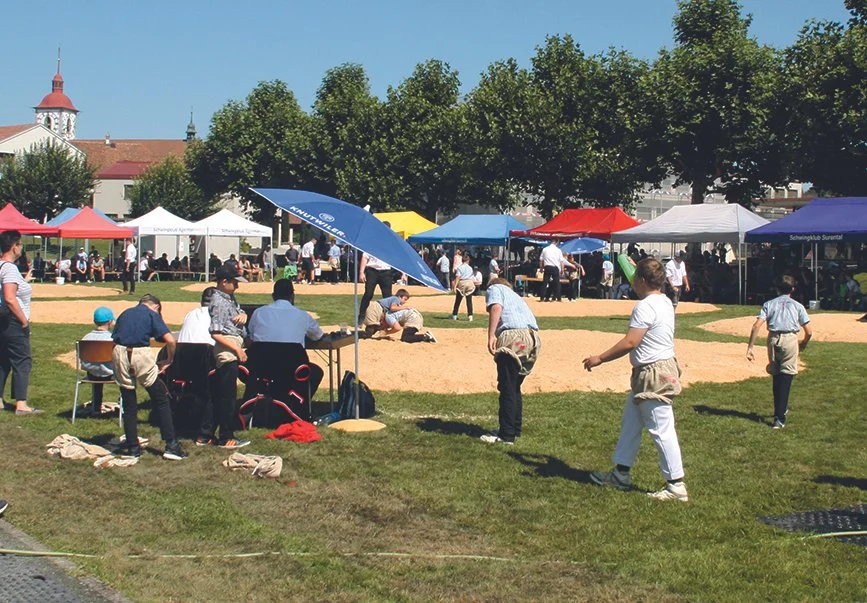 Schwingklub Surental empfängt Nachwuchs in Neudorf