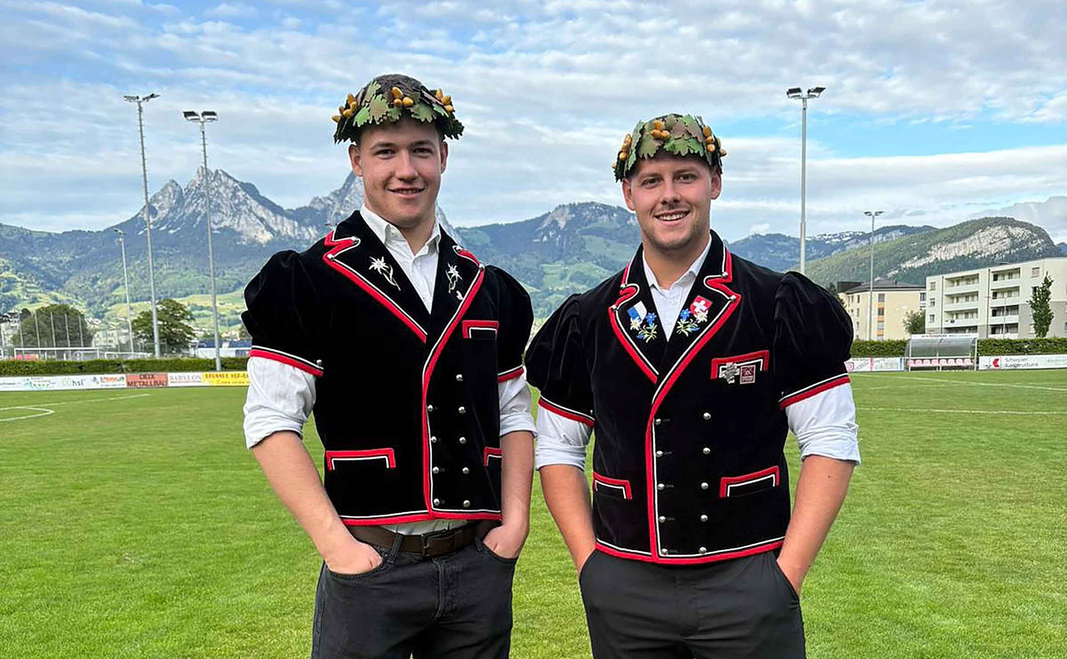 Fabian Scherrer und Elias Lüscher mit Erfolgsmeldungen