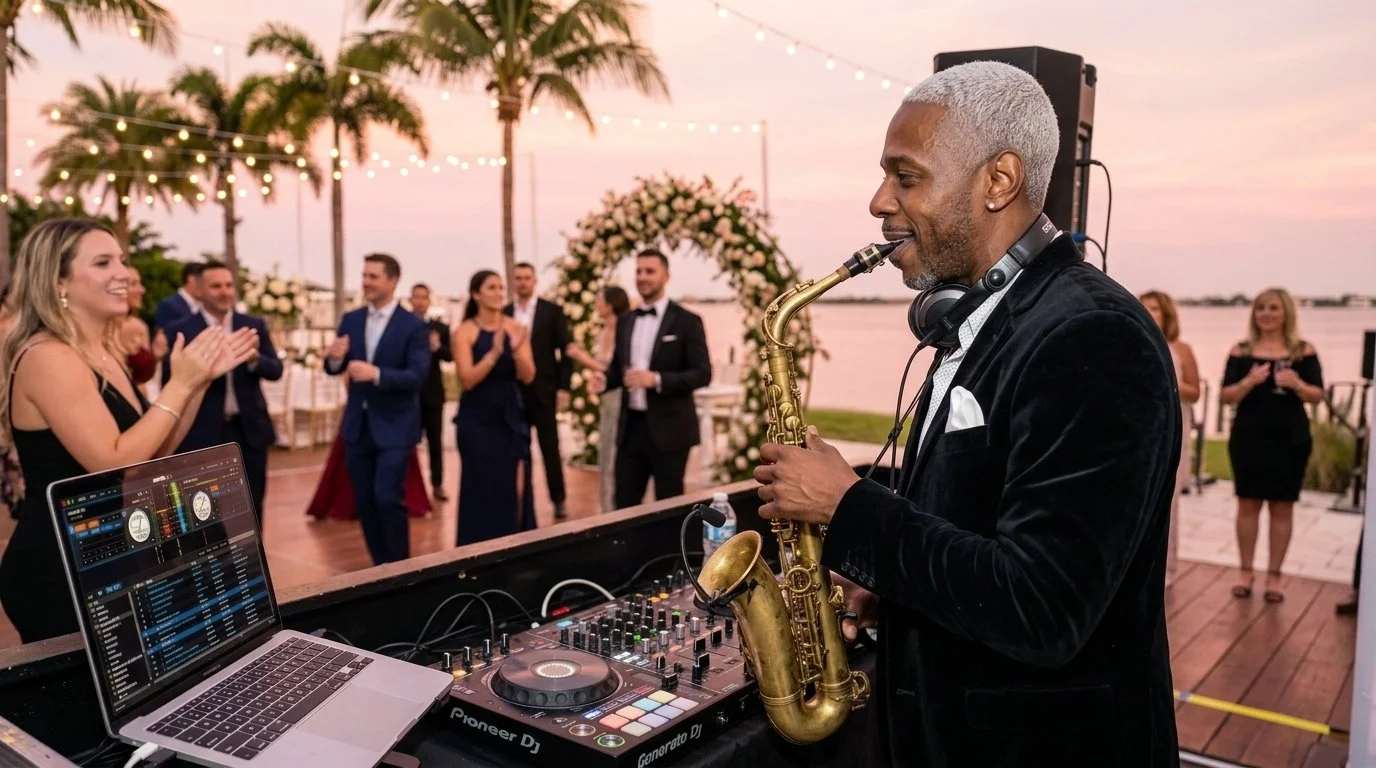 DJ + Live Instruments: What Really Works for Florida Weddings