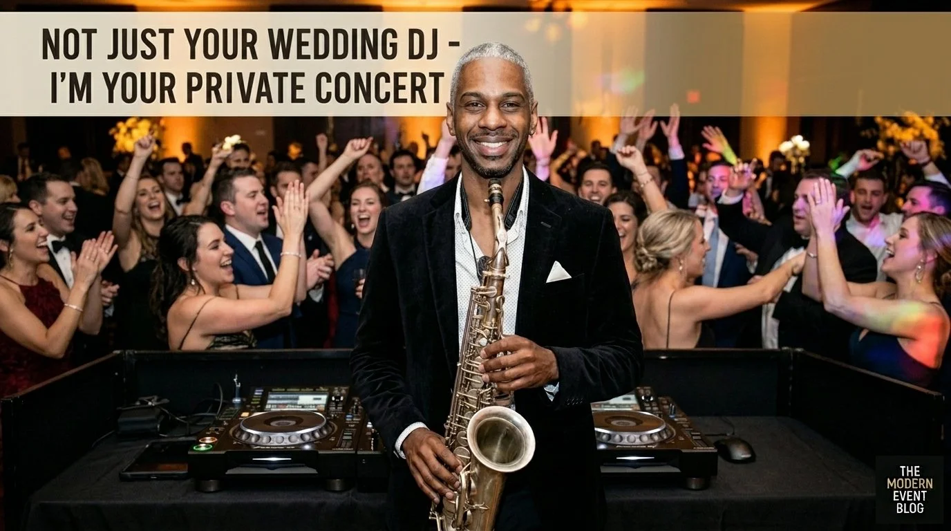 Not Just Your Wedding DJ - I'm Your Private Concert.