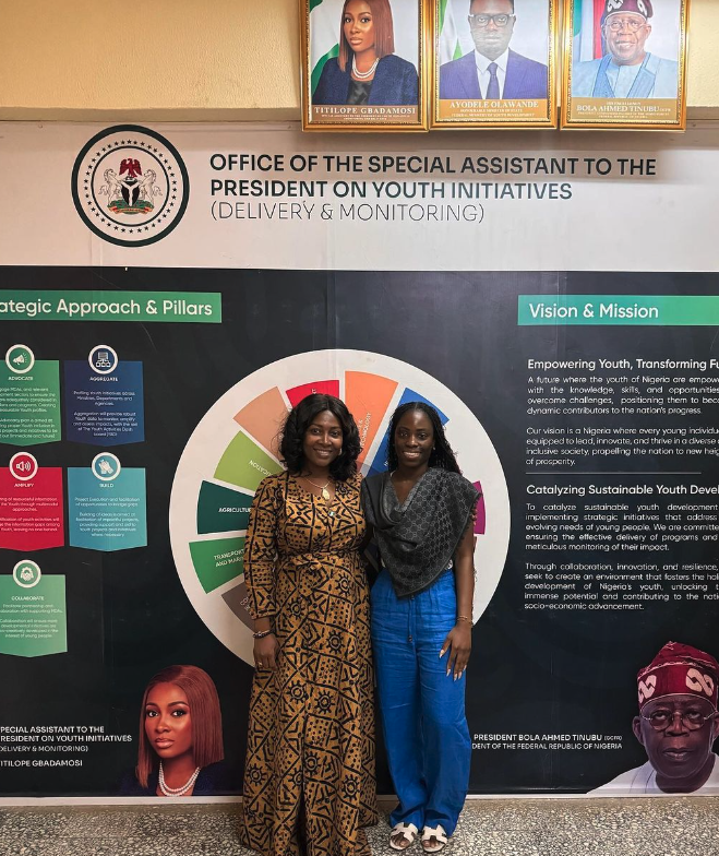 Meeting Special Assistant to President of Nigeria for Youth Initiatives