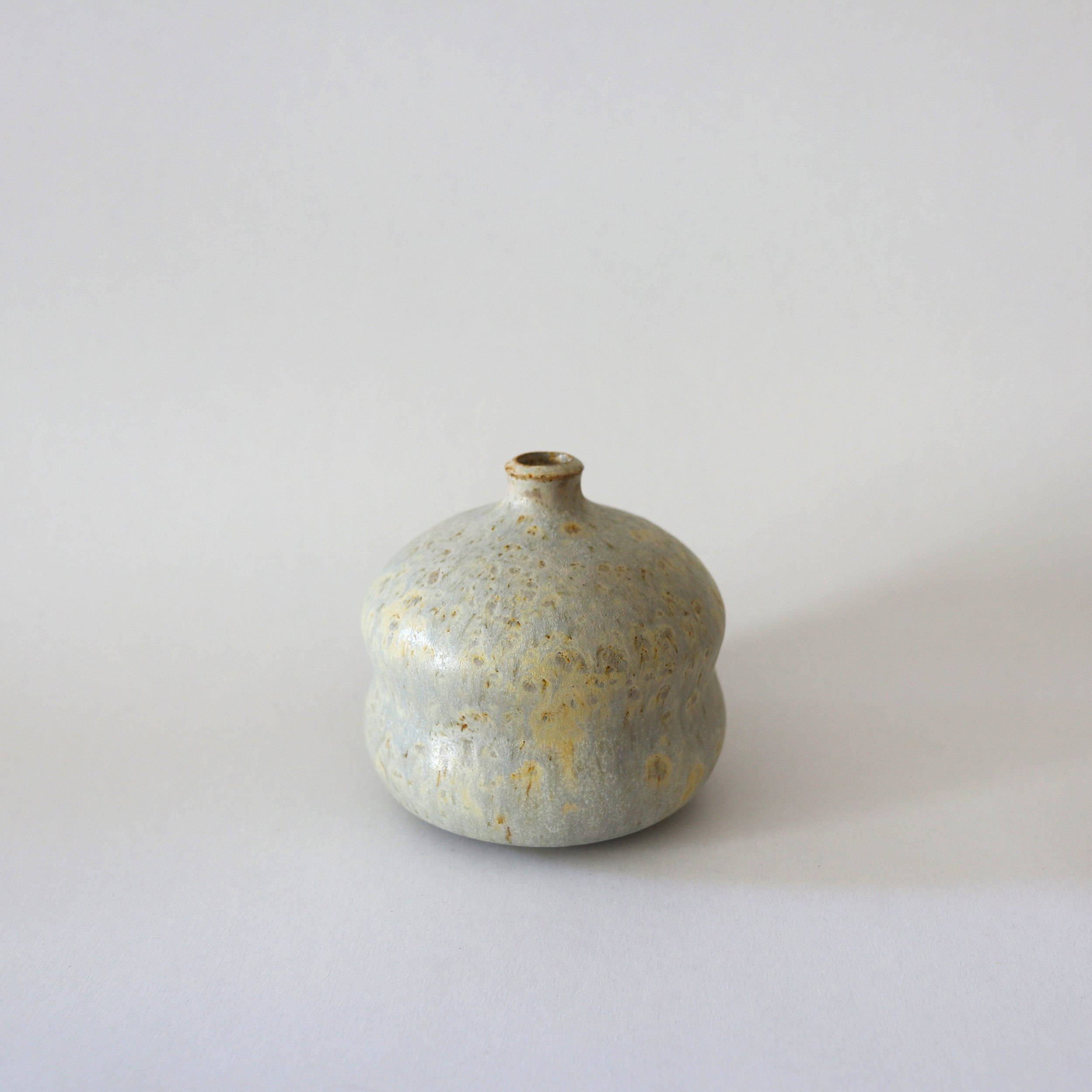 Bud Vase Grey/Yellow 03
