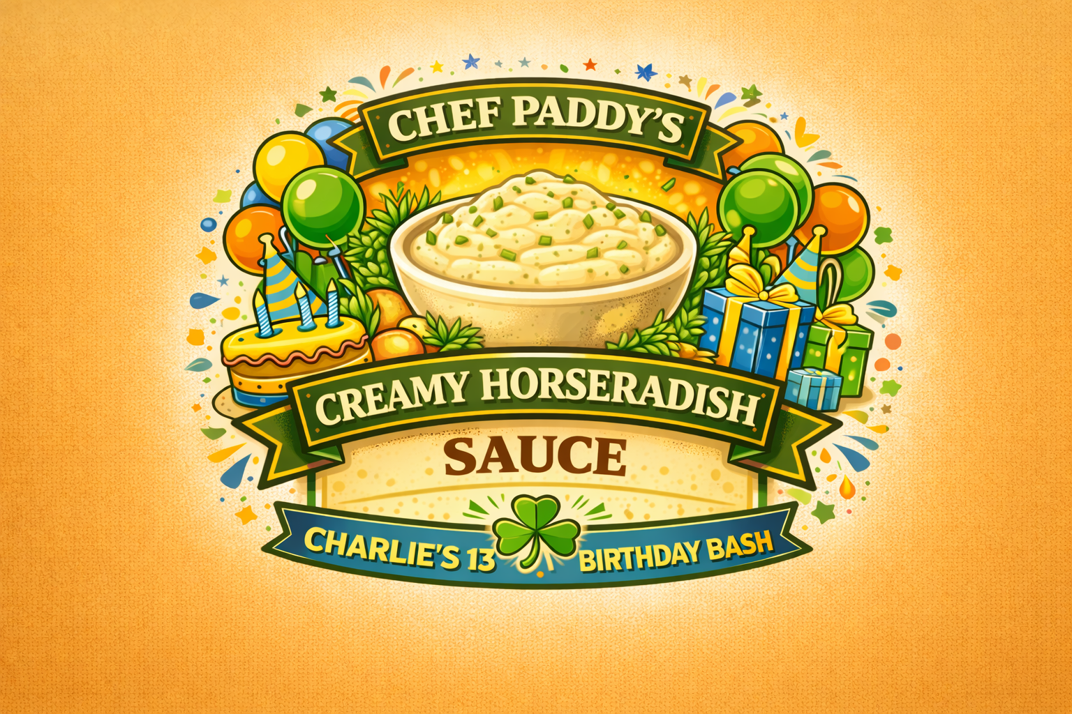 Creamy Horseradish Sauce — Charlie’s Birthday Style