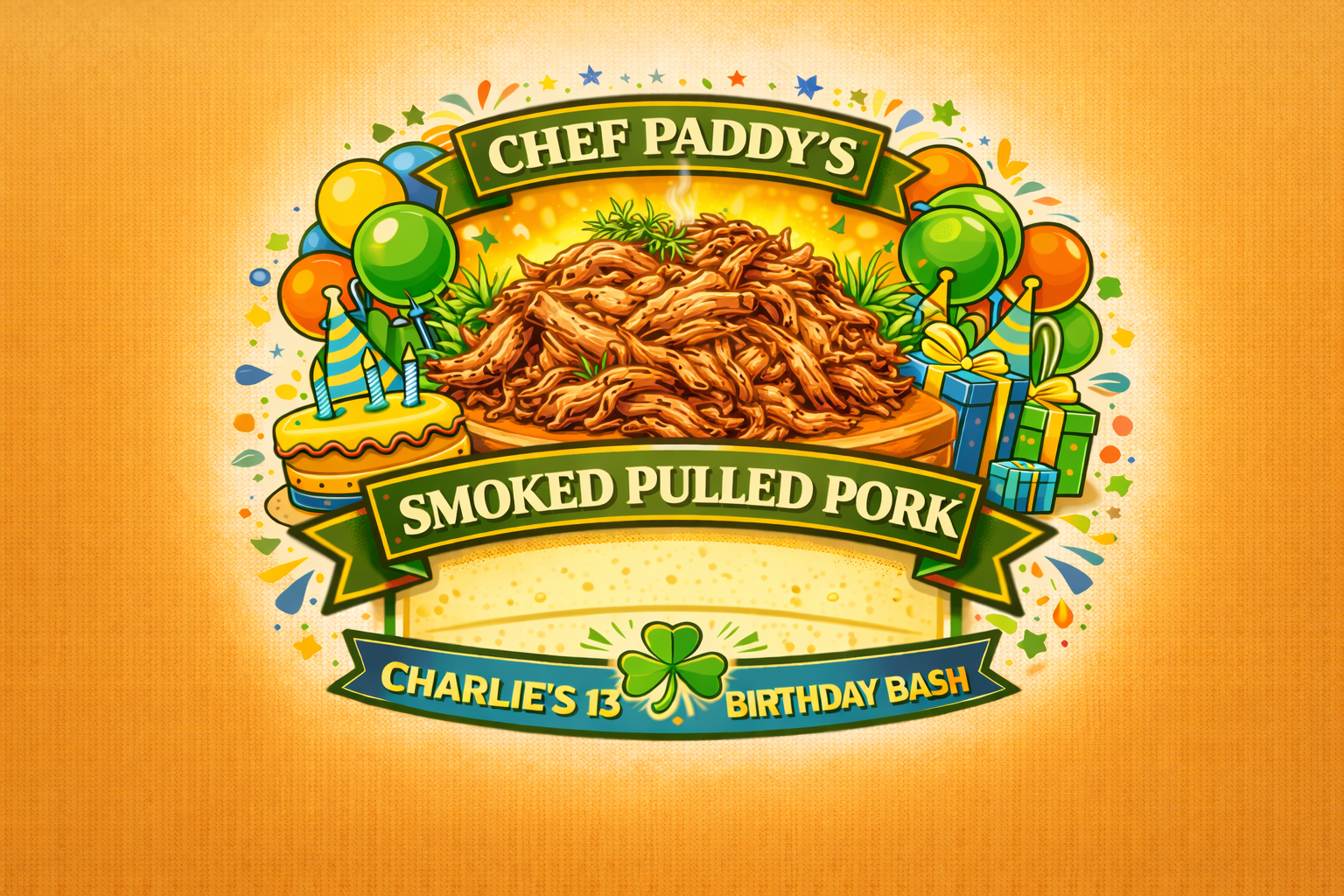 Smoked Pulled Pork- Charlie’s Birthday Style