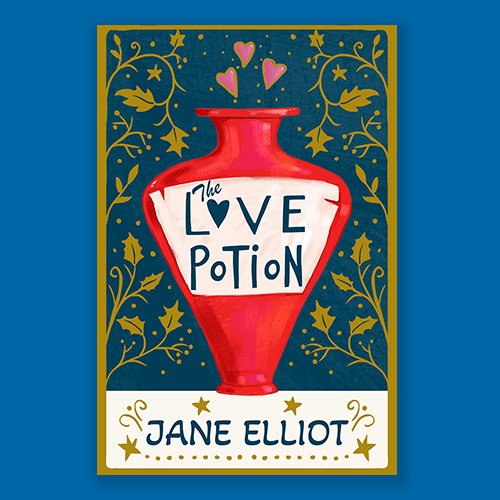 Decorative Book Cover - Romantic Love Potion