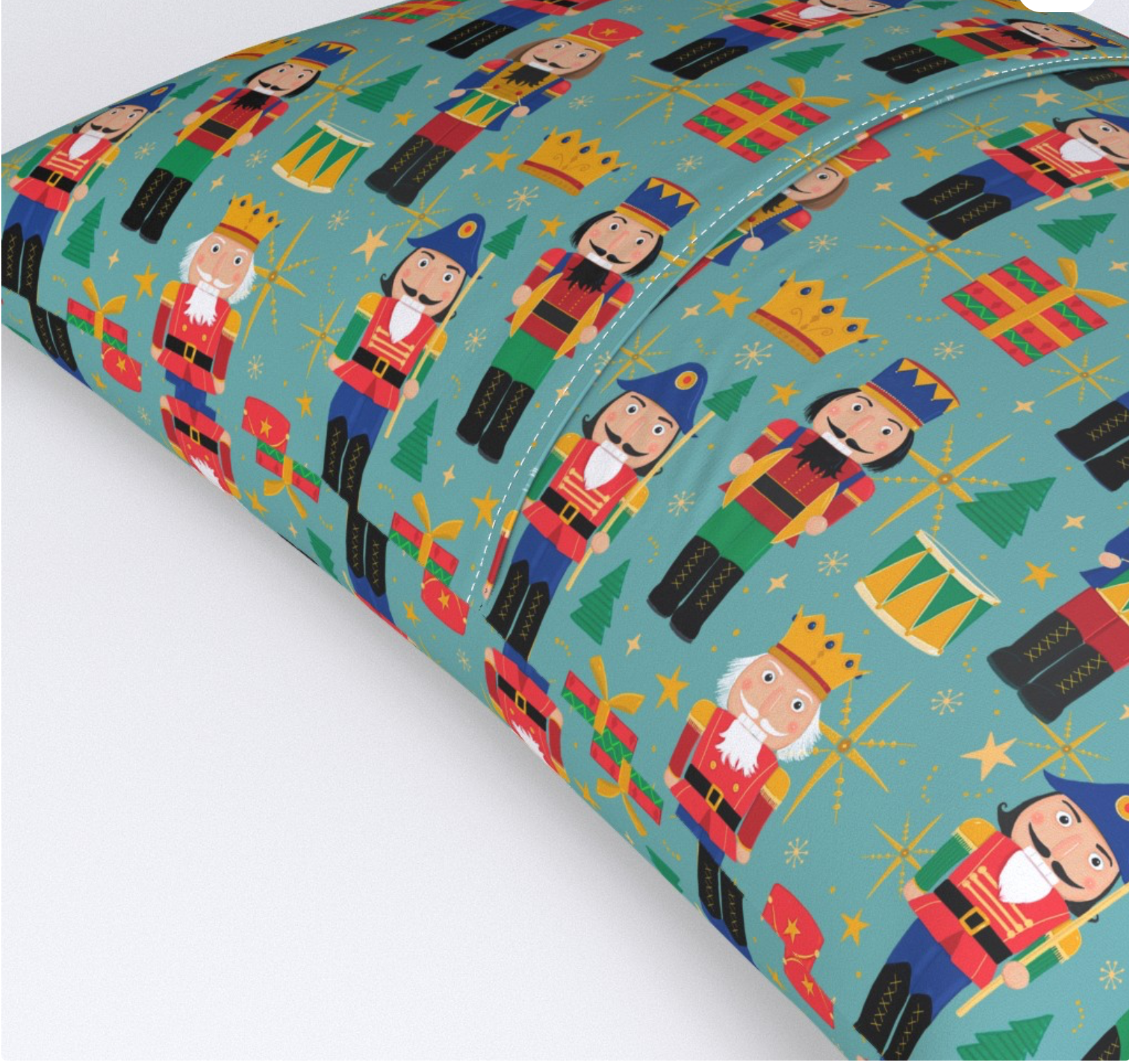 Christmas Holiday Nutcrackers Fabric