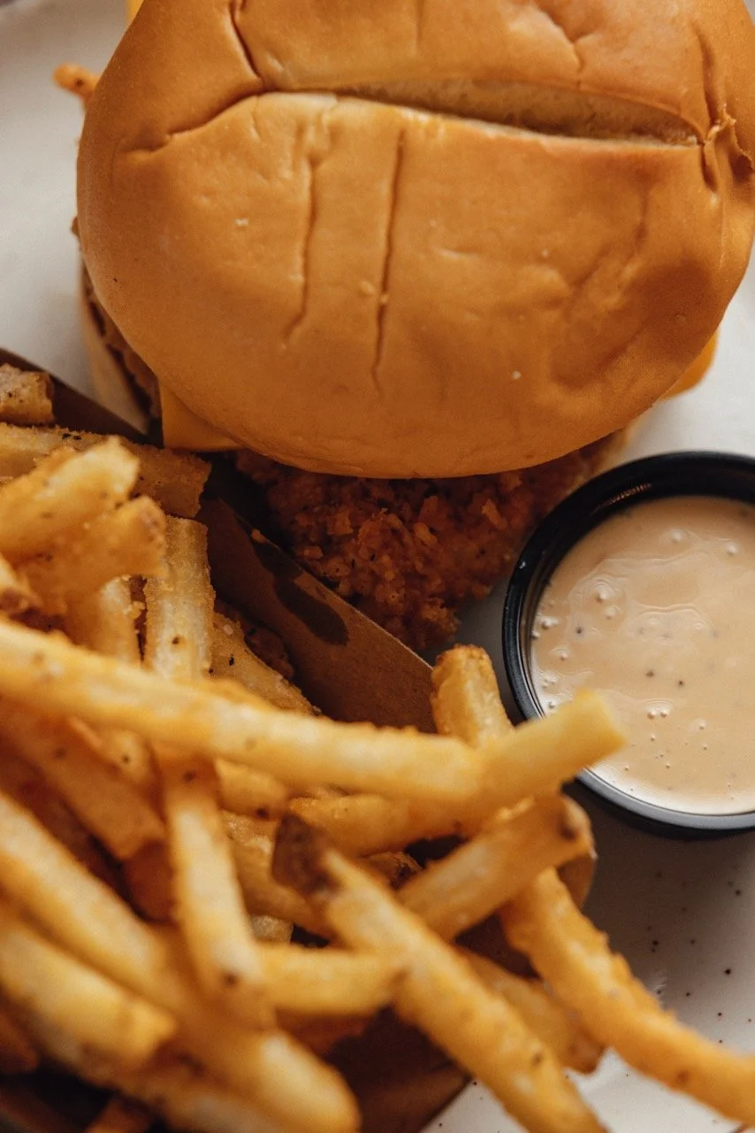Elliott's chicken sandwich is famously good.
