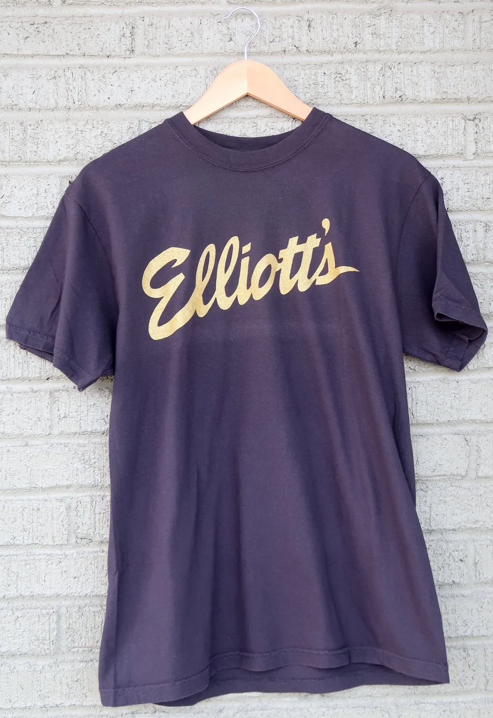 Elliott's Gold Script Tee