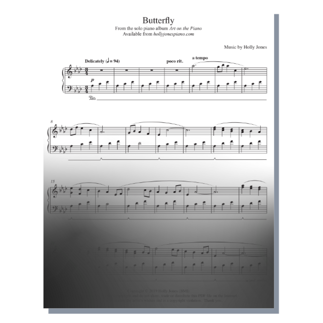Butterfly Sheet Music
