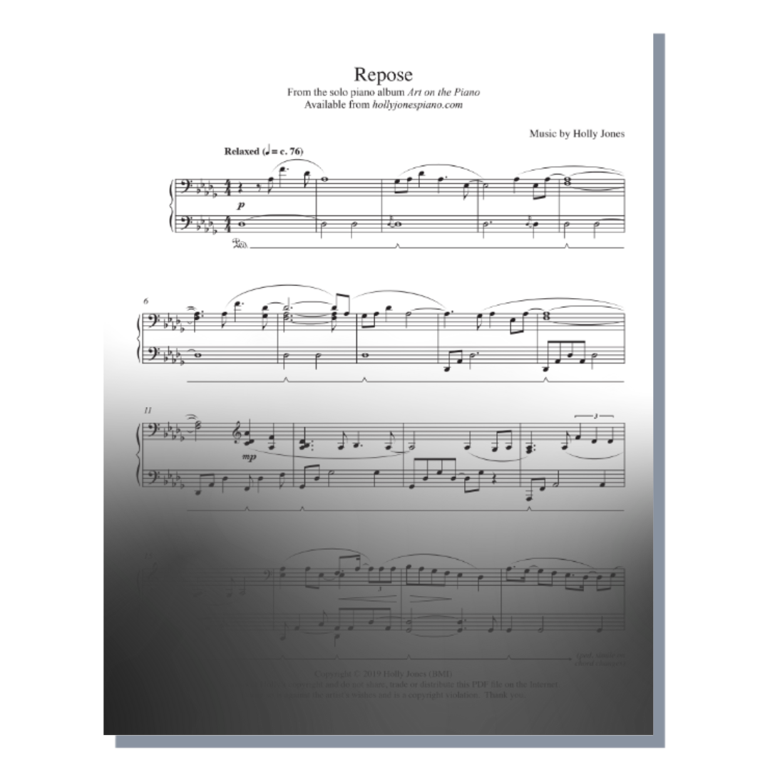 Repose Sheet Music