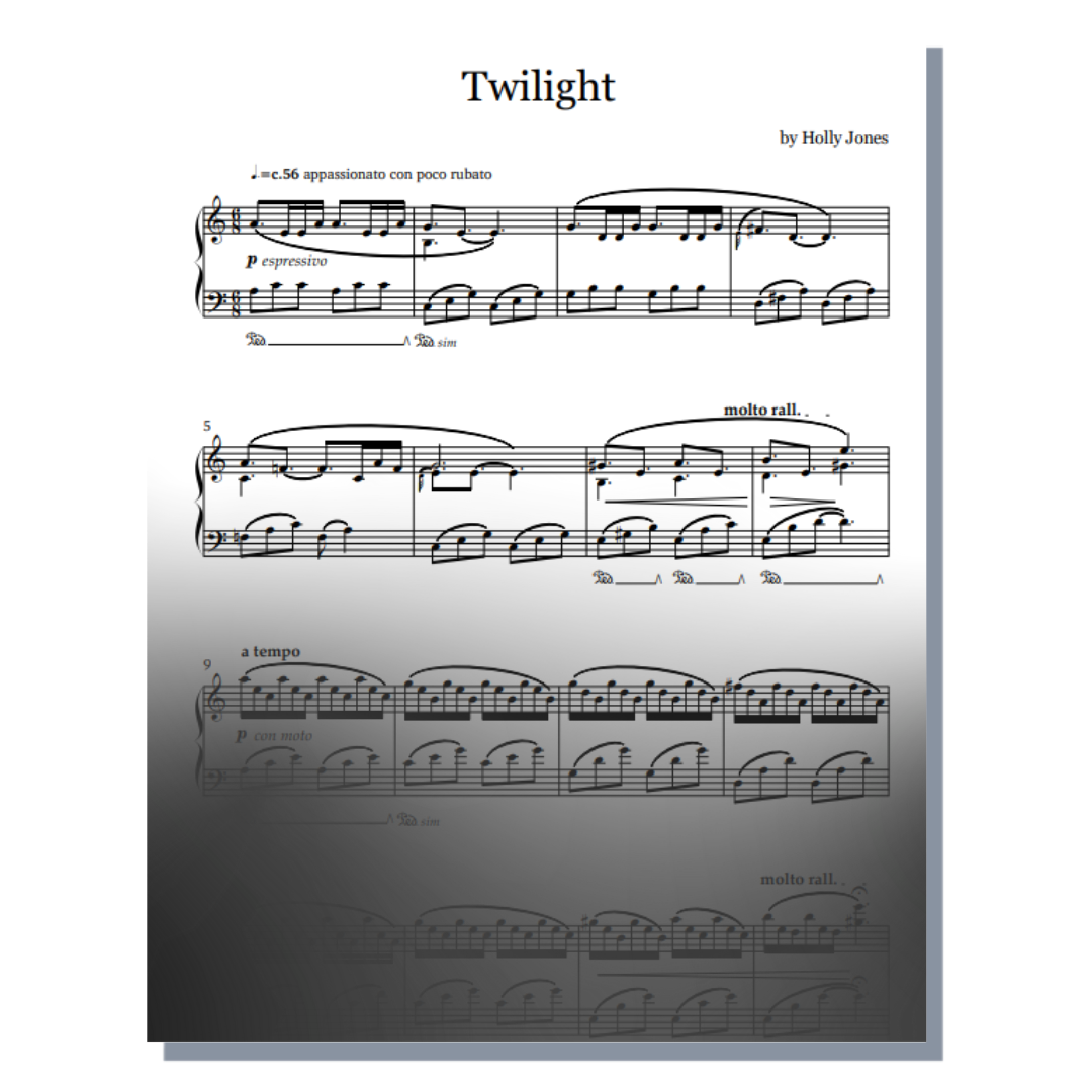 Twilight Sheet Music