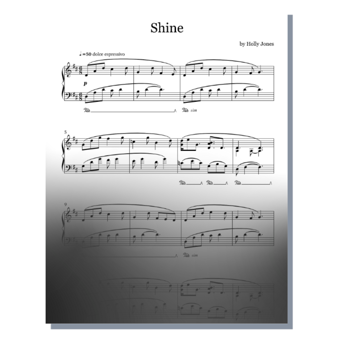 Shine Sheet Music