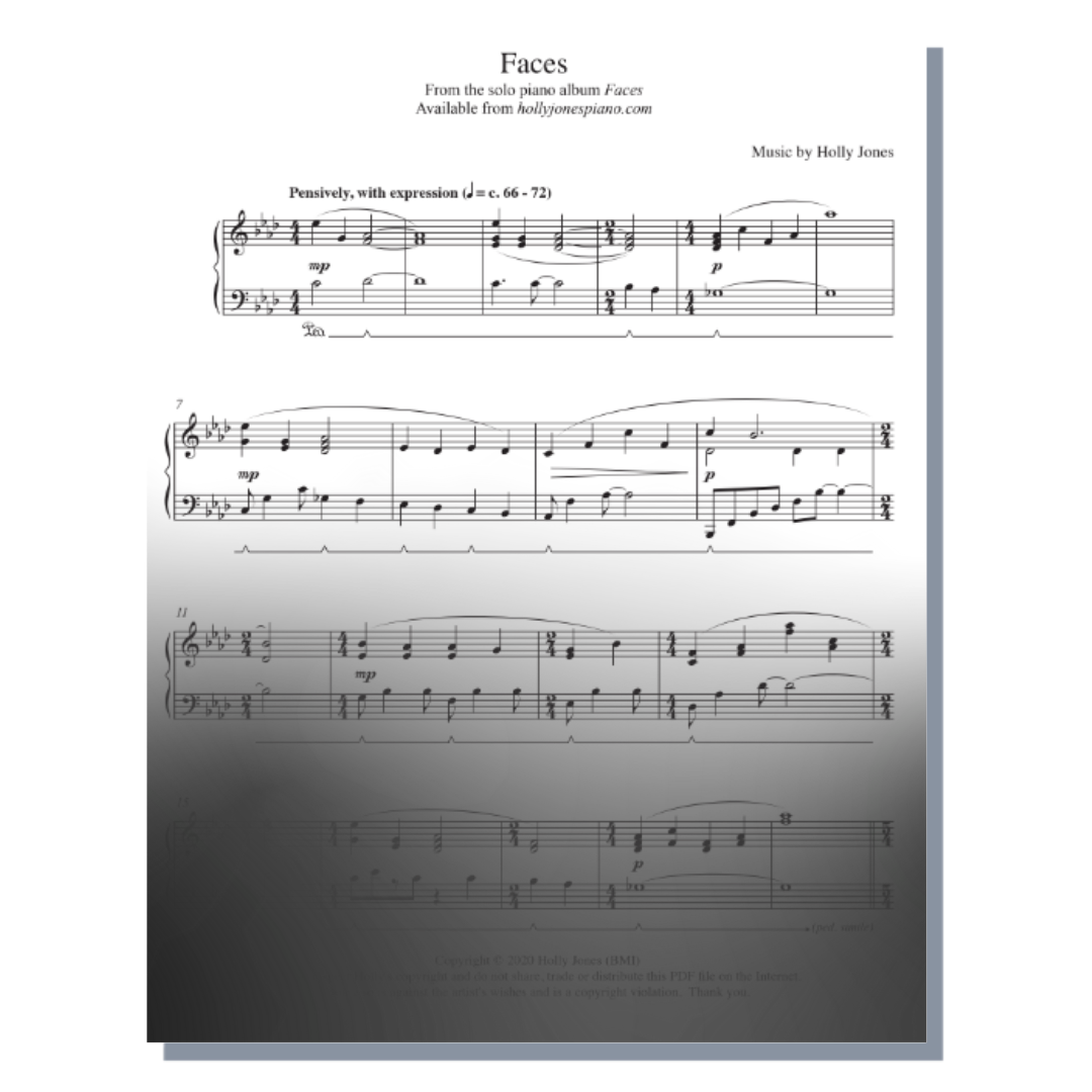 Faces Sheet Music