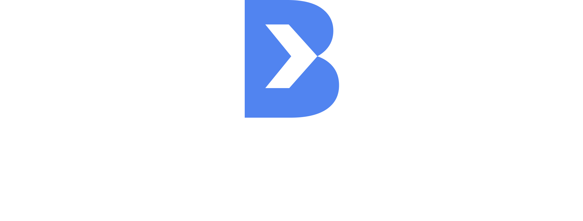 Broadhelm logo featuring a stylized B in black and blue with a black arrow in the center, and the company name in bold letters beneath.