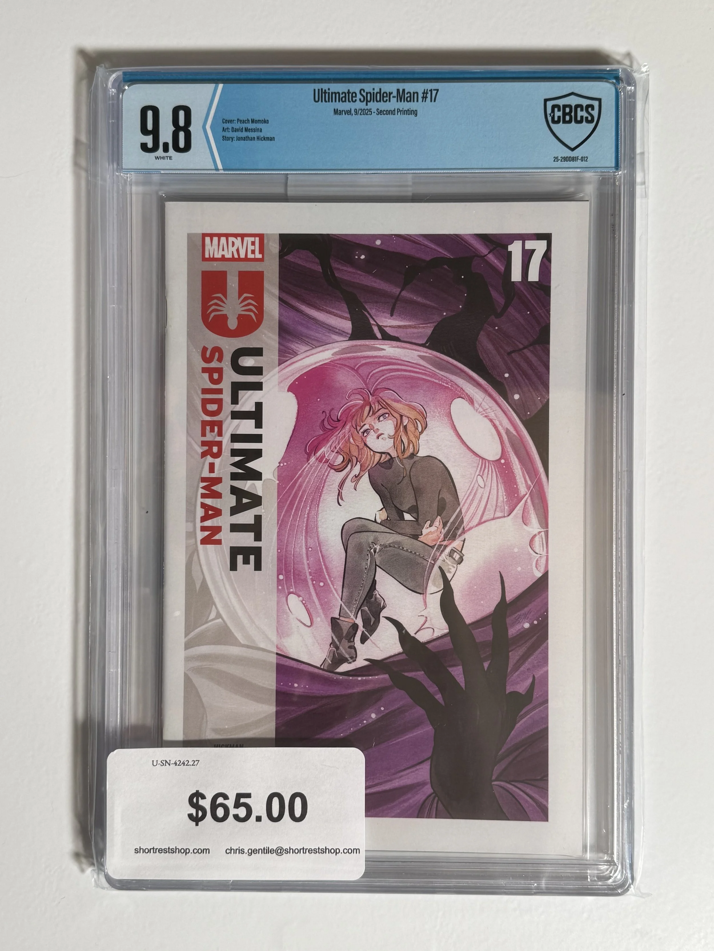 2025 Ultimate Spider-Man #17 Graded 9.8