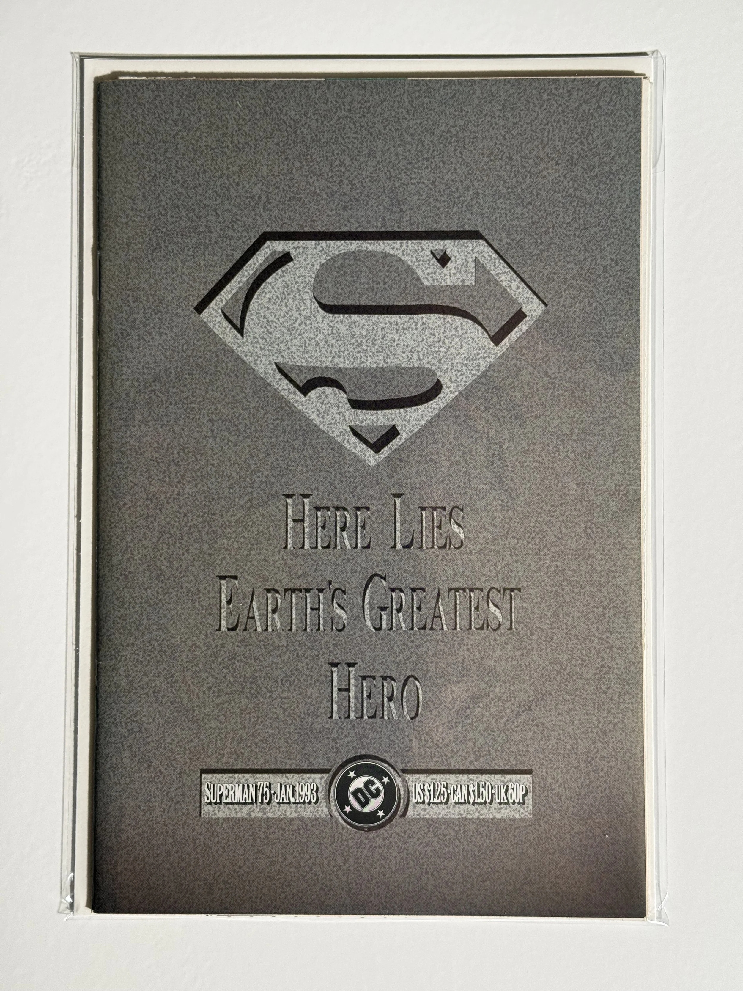 1993 Superman #74 "Doomsday"