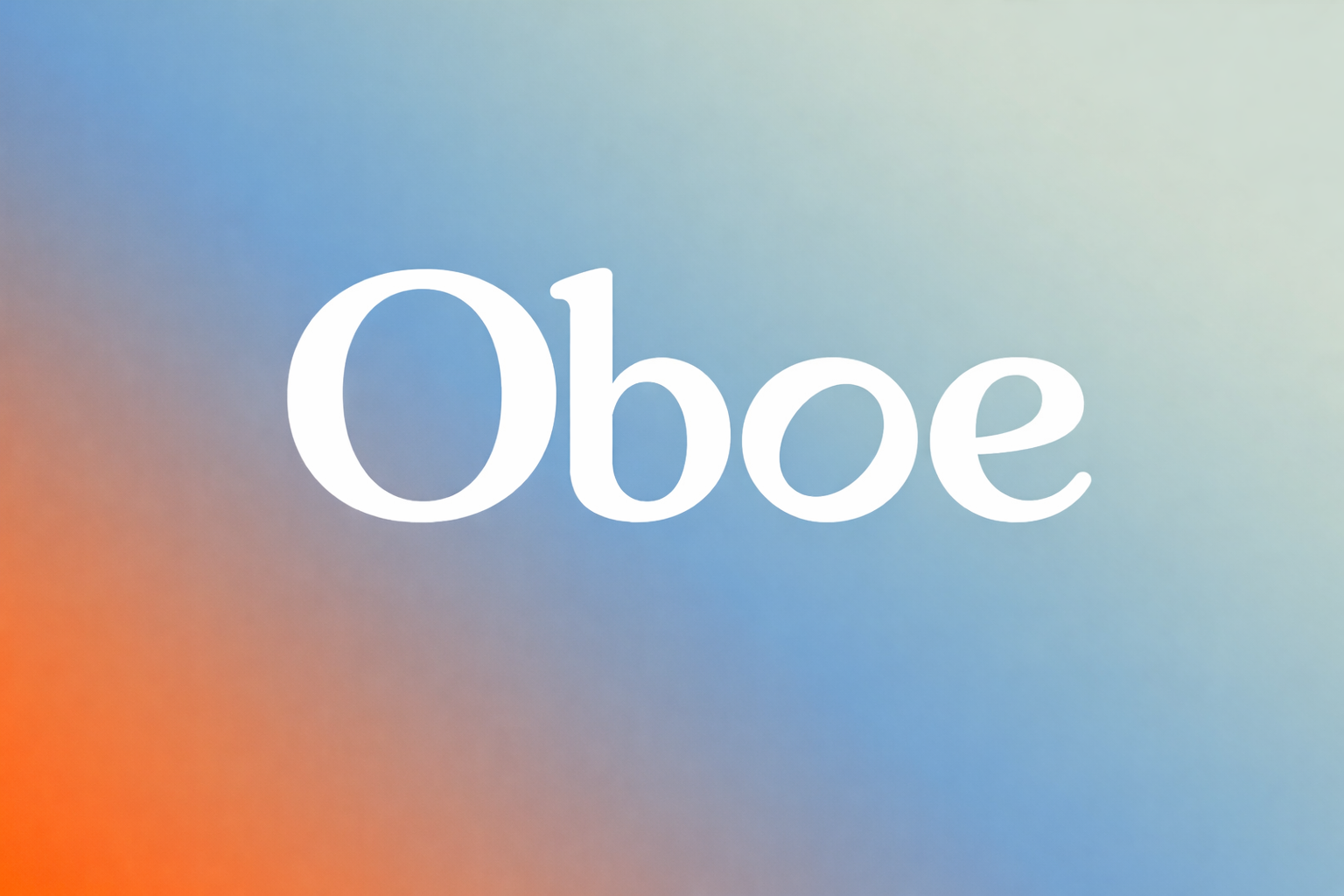 Oboe Launch Video