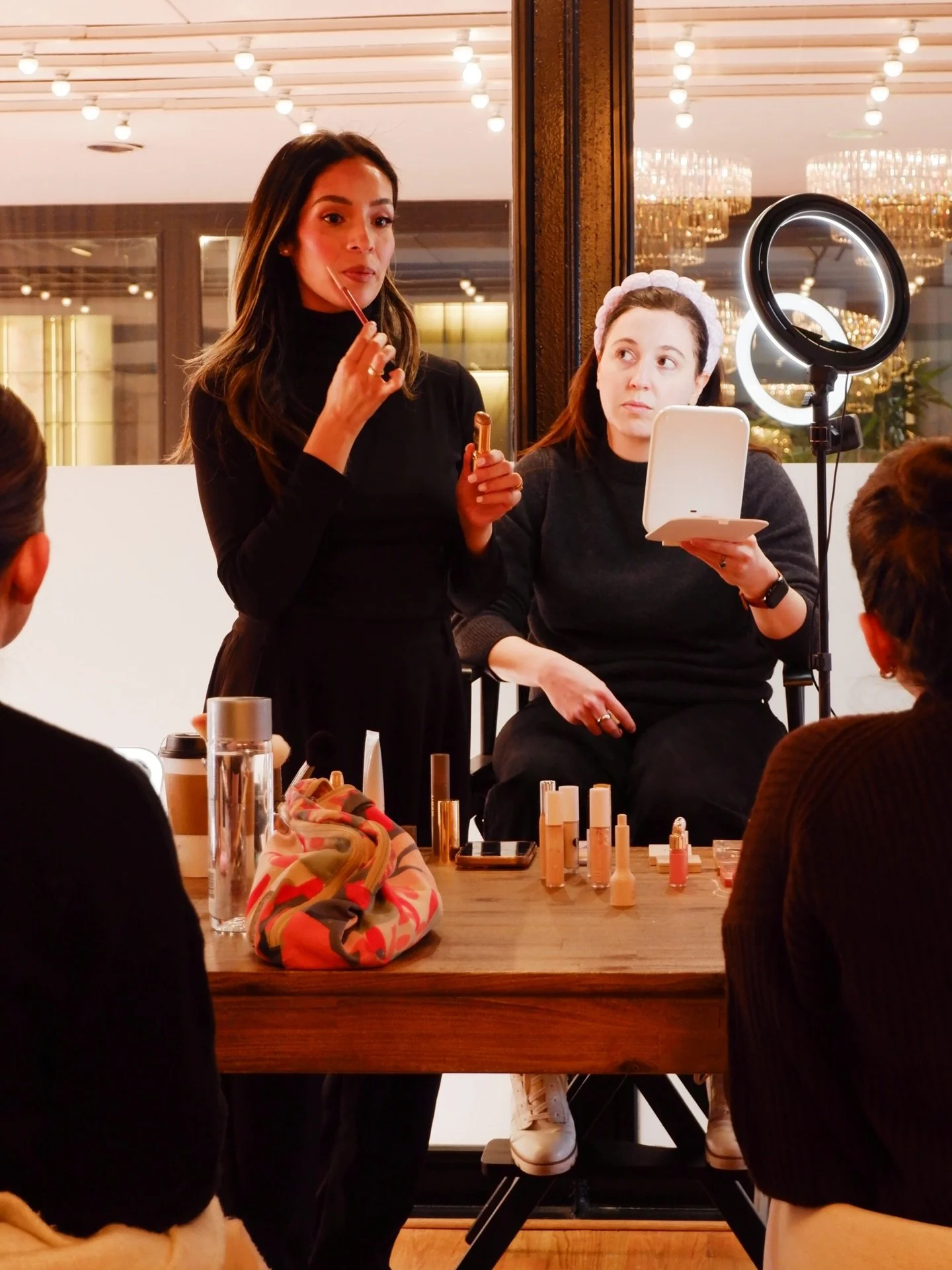 I never saw myself as a teacher.

I saw myself as a makeup artist.
A hairstylist.
A creative.
A girl who just loved helping women feel beautiful.

But standing in front of this class&hellip; something shifted.

Watching brides sit in those chairs &md