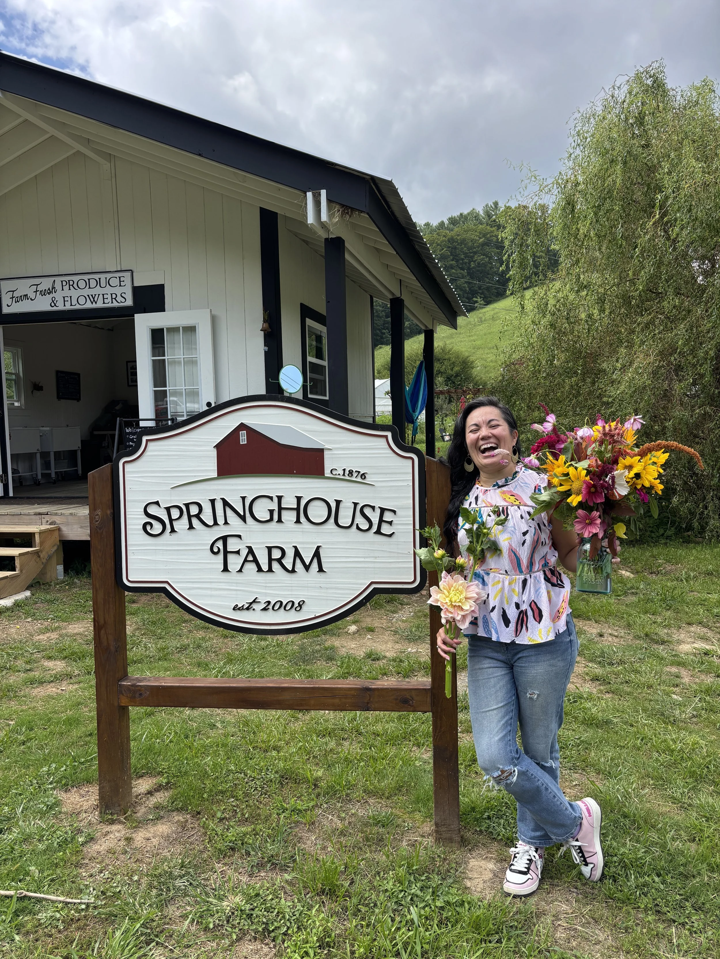 Happy Camper, Springhouse Farm, Vilas, NC.JPG