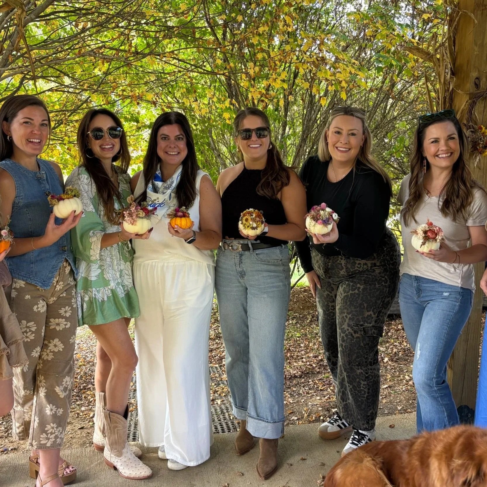 Dried Floral Mini Pumpkin Workshop